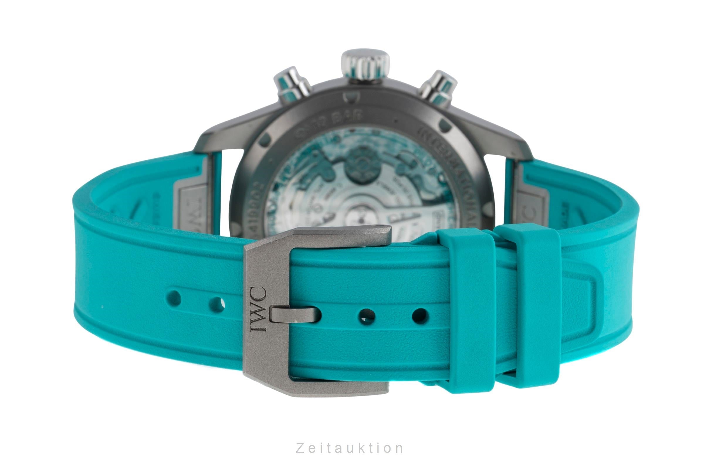 IWC Fliegerchronograph cronografo titanio automatismo orologio da uomo IW388108 LP: 9000EUR  [2502694]