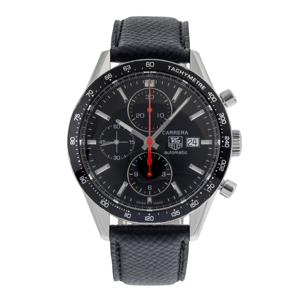 Tag Heuer Carrera cronógrafo acero automático reloj para caballeros CV2014 LP: 4650EUR  [2502696]