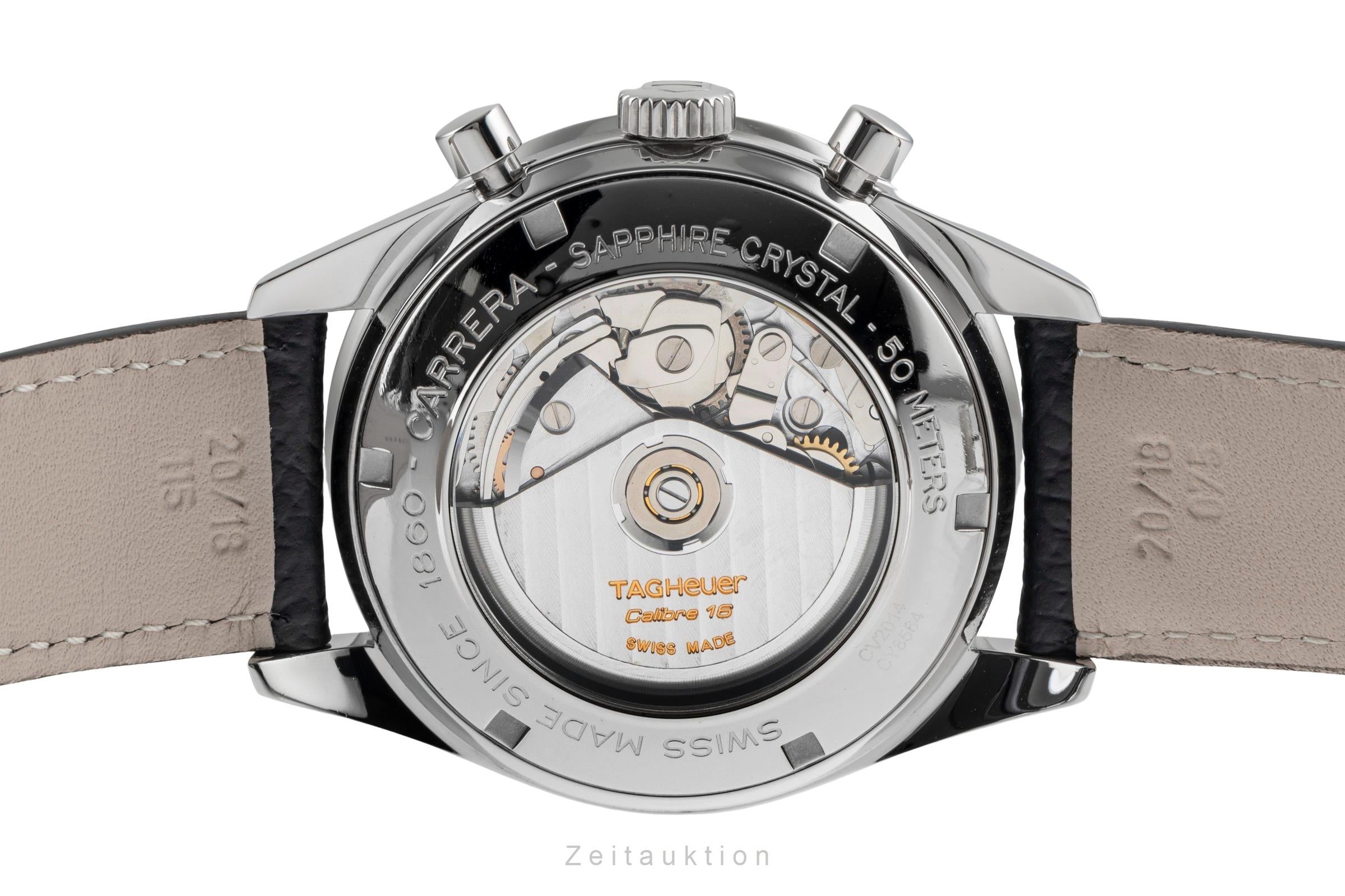 Tag Heuer Carrera cronógrafo acero automático reloj para caballeros CV2014 LP: 4650EUR  [2502696]