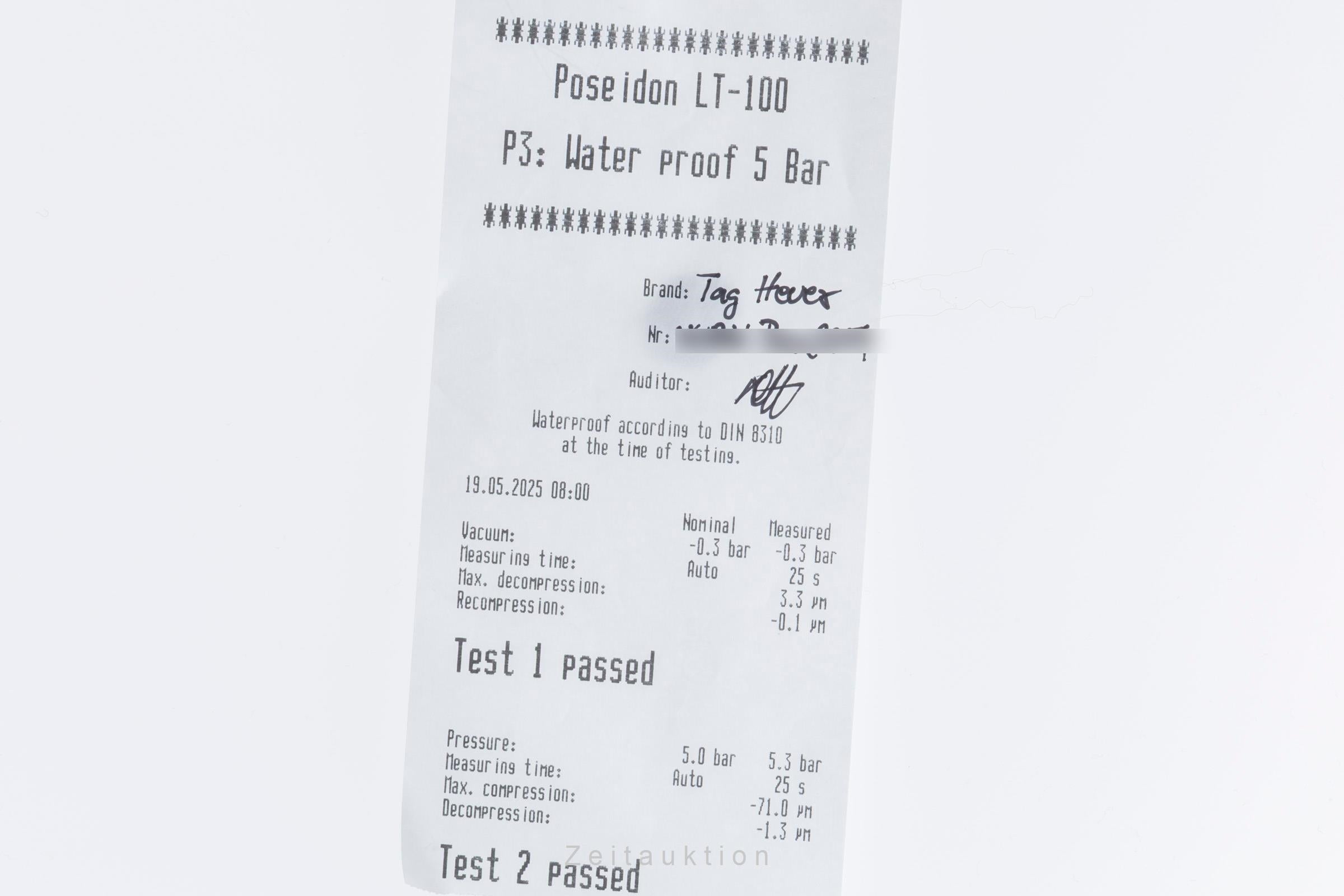 Tag Heuer Carrera steel automatic unisex WBN2313.BA0001 LP: 3300EUR  [2502699]