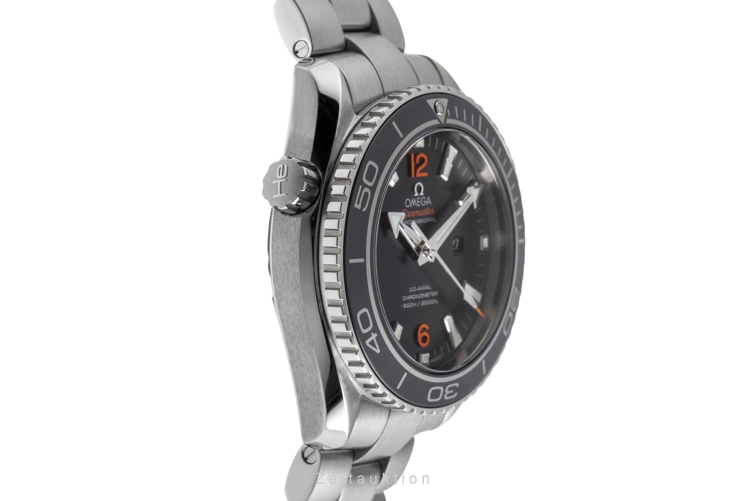 Omega Seamaster Planet Ocean Stahl Automatik Mid Size R. 232.30.38.20.01.002 B&P [2502700]