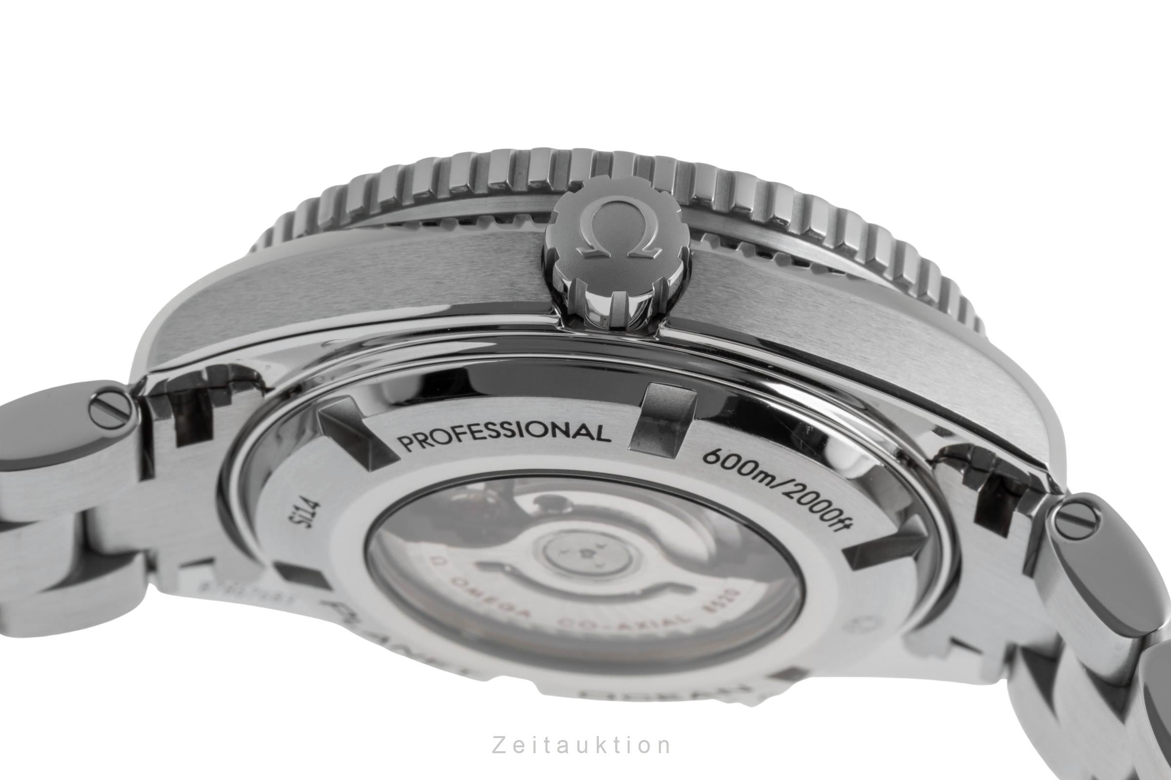 Omega Seamaster Planet Ocean Stahl Automatik Mid Size R. 232.30.38.20.01.002 B&P [2502700]