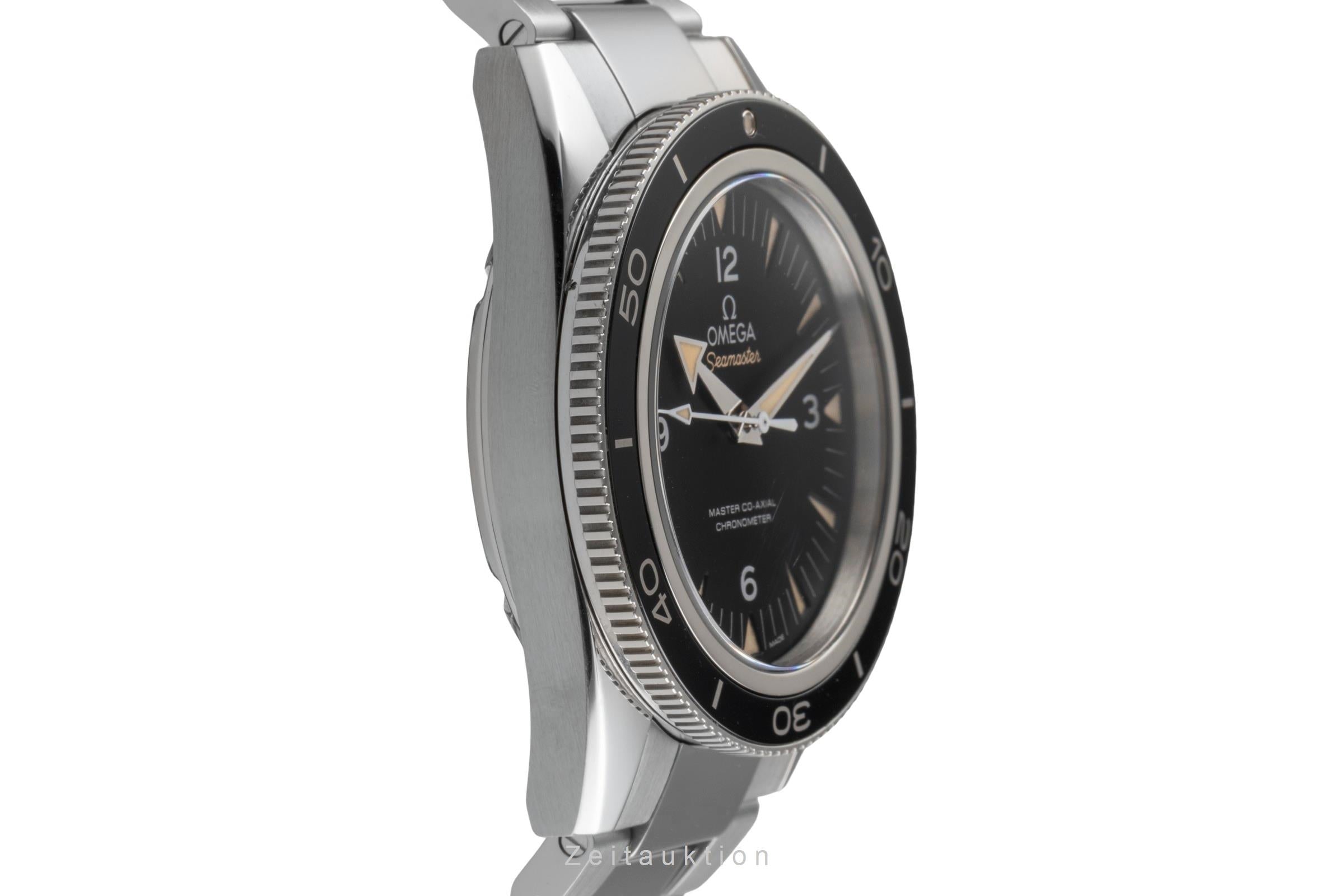 Omega Seamaster 300 Stahl Automatik Herrenuhr 233.30.41.21.01.001 B&P 2015 [2502703]