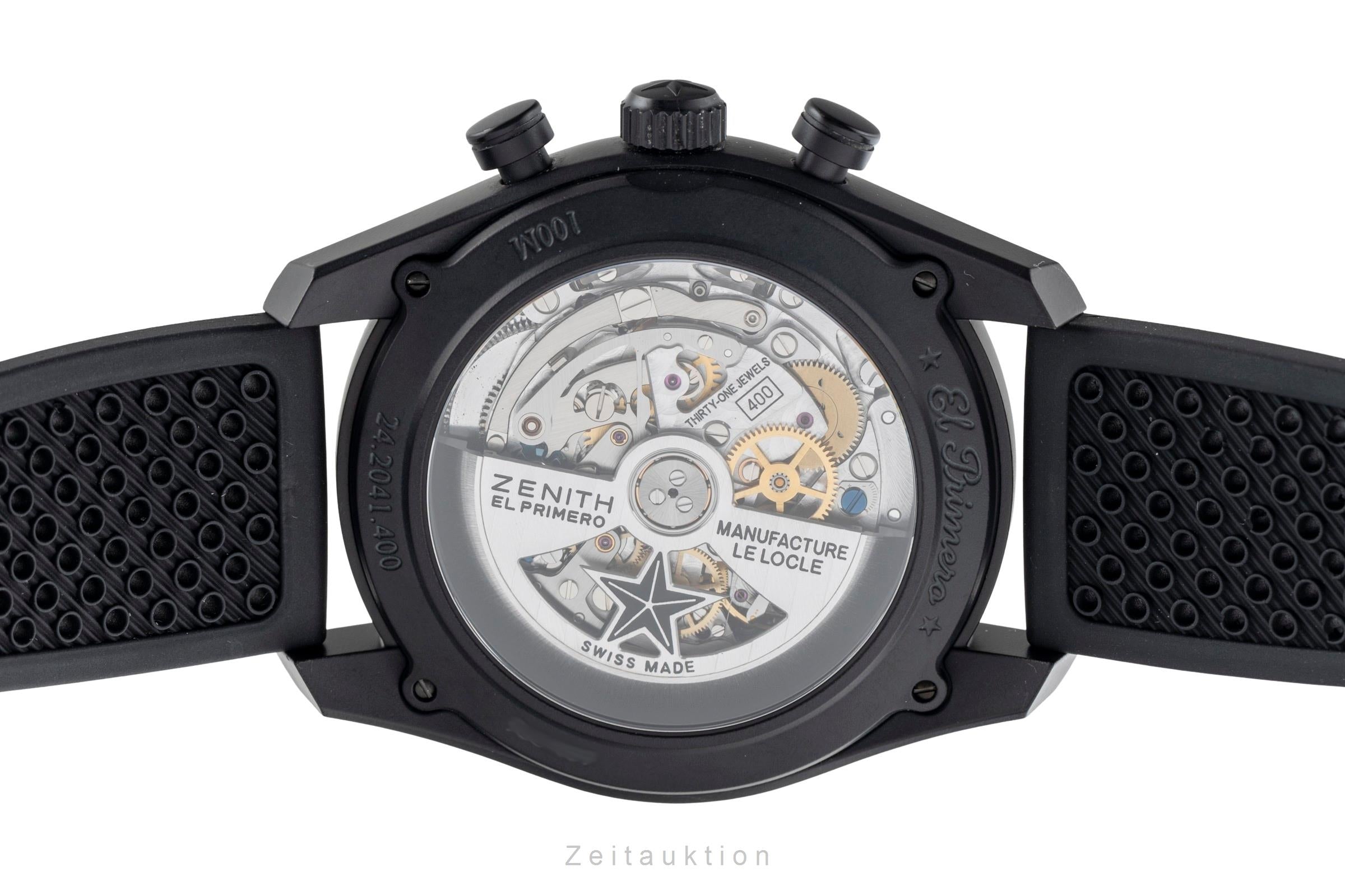 Zenith Chronomaster chronograph aluminium automatic Kal. 400 Ref