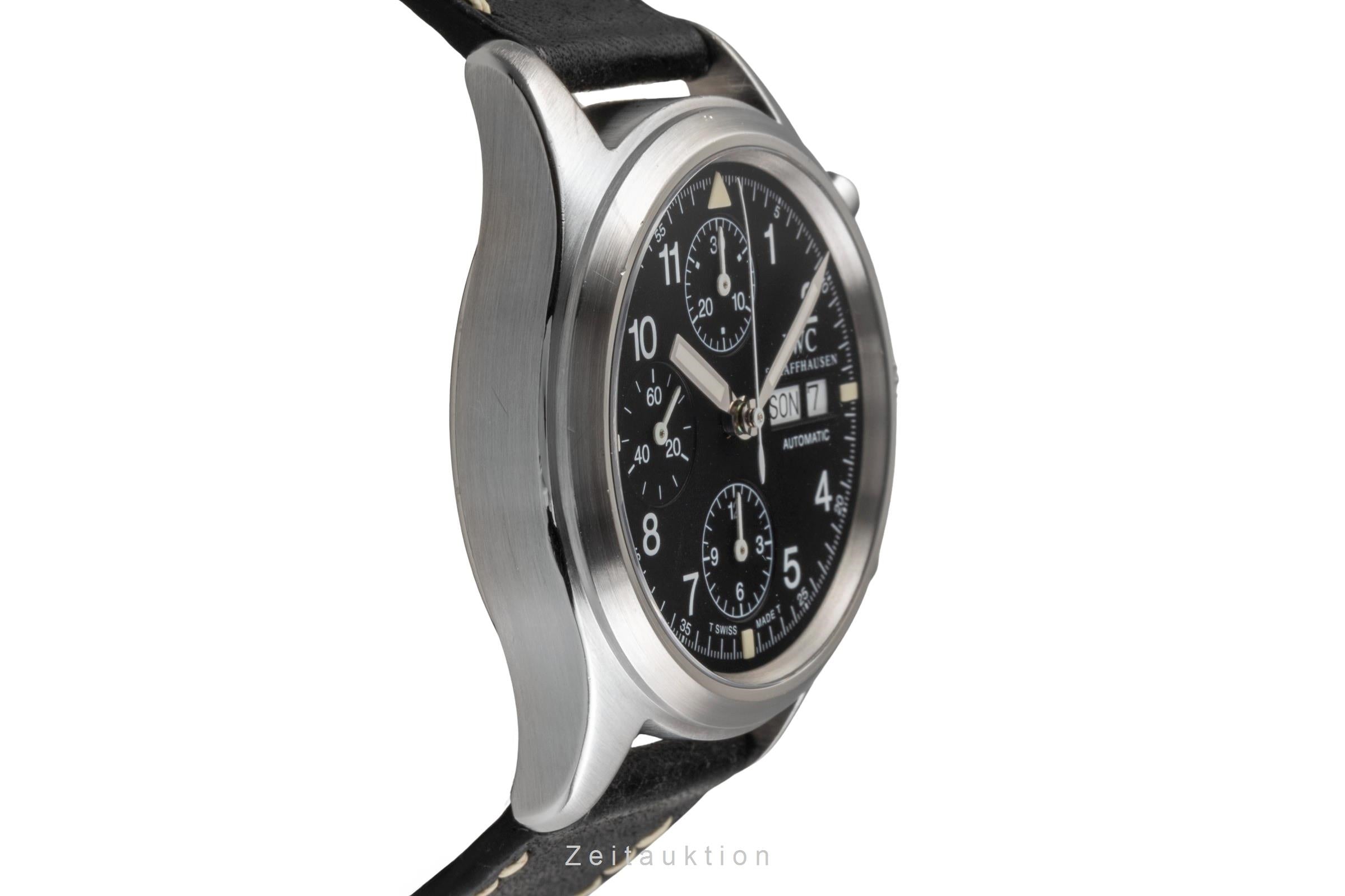 IWC Fliegerchronograph cronografo acciaio automatismo orologio da uomo IW370601 LP: 7700EUR  [2502709]