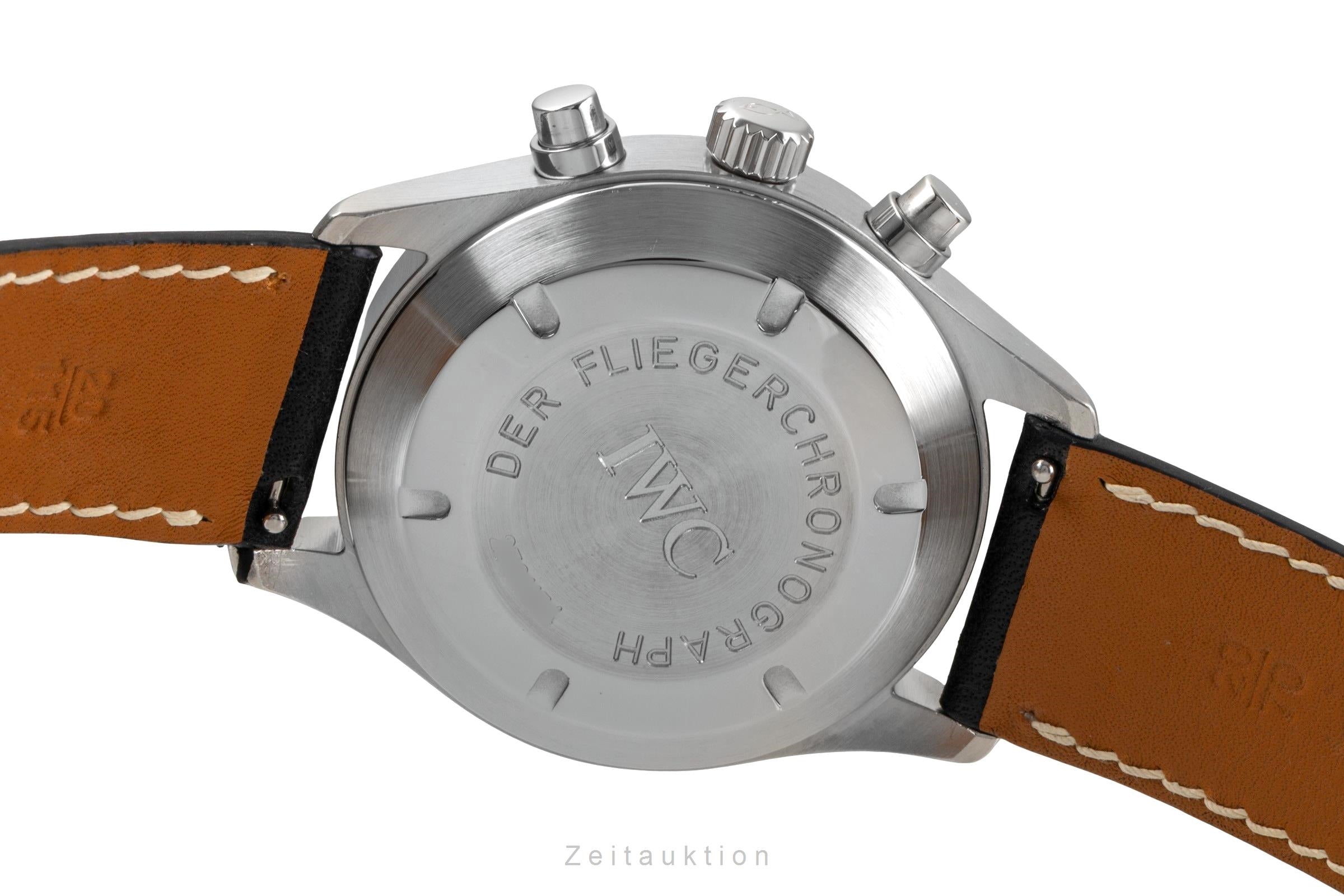 IWC Fliegerchronograph cronografo acciaio automatismo orologio da uomo IW370601 LP: 7700EUR  [2502709]