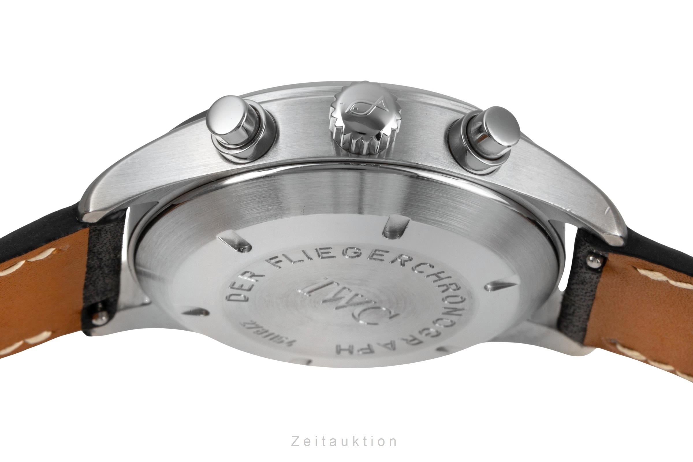 IWC Fliegerchronograph cronografo acciaio automatismo orologio da uomo IW370601 LP: 7700EUR  [2502709]