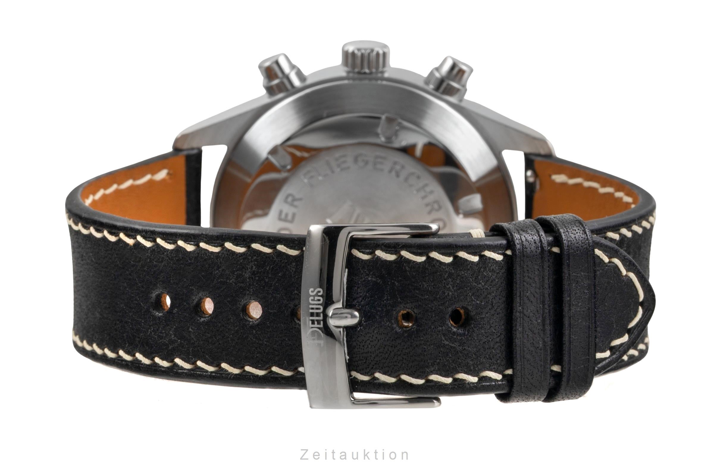 IWC Fliegerchronograph cronografo acciaio automatismo orologio da uomo IW370601 LP: 7700EUR  [2502709]