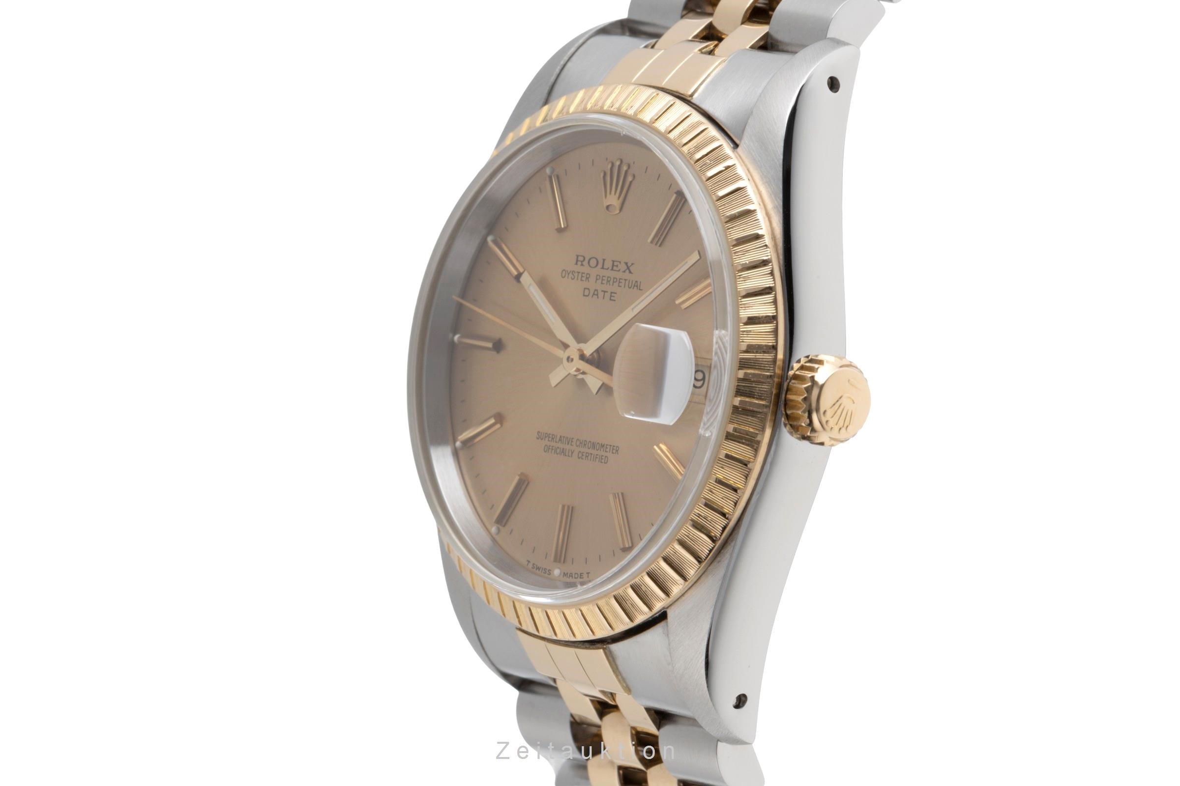 Rolex Date acier / or  automatique montre pour hommes 15223  [2502712]