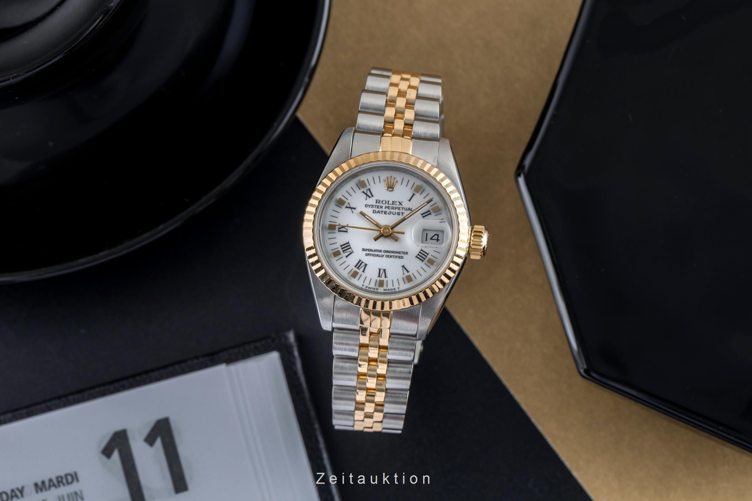 Rolex Lady Datejust acier / or  automatique montre pour femmes 69173  [2502713]