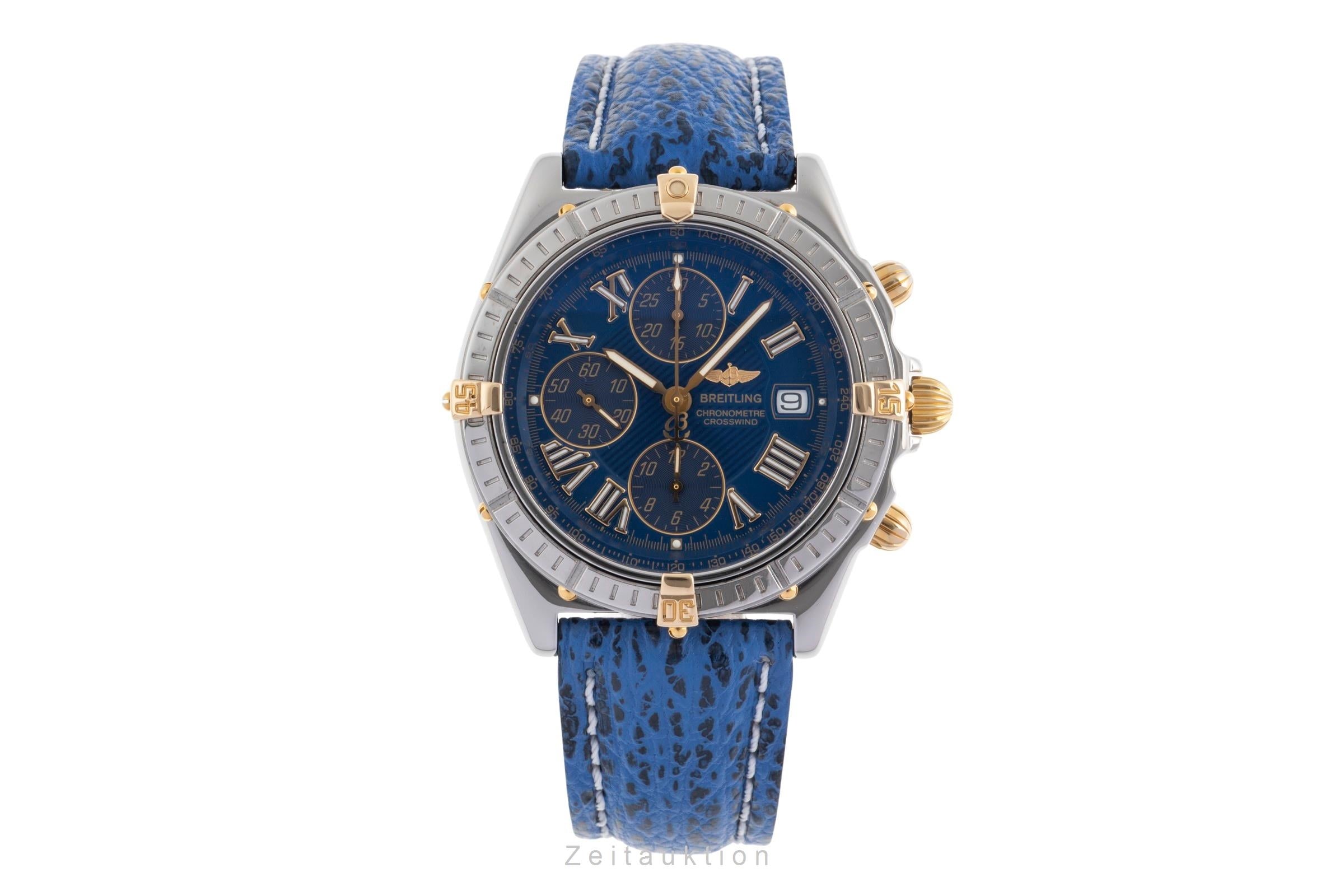 Breitling Crosswind chronograph steel / gold automatic Kal. B13