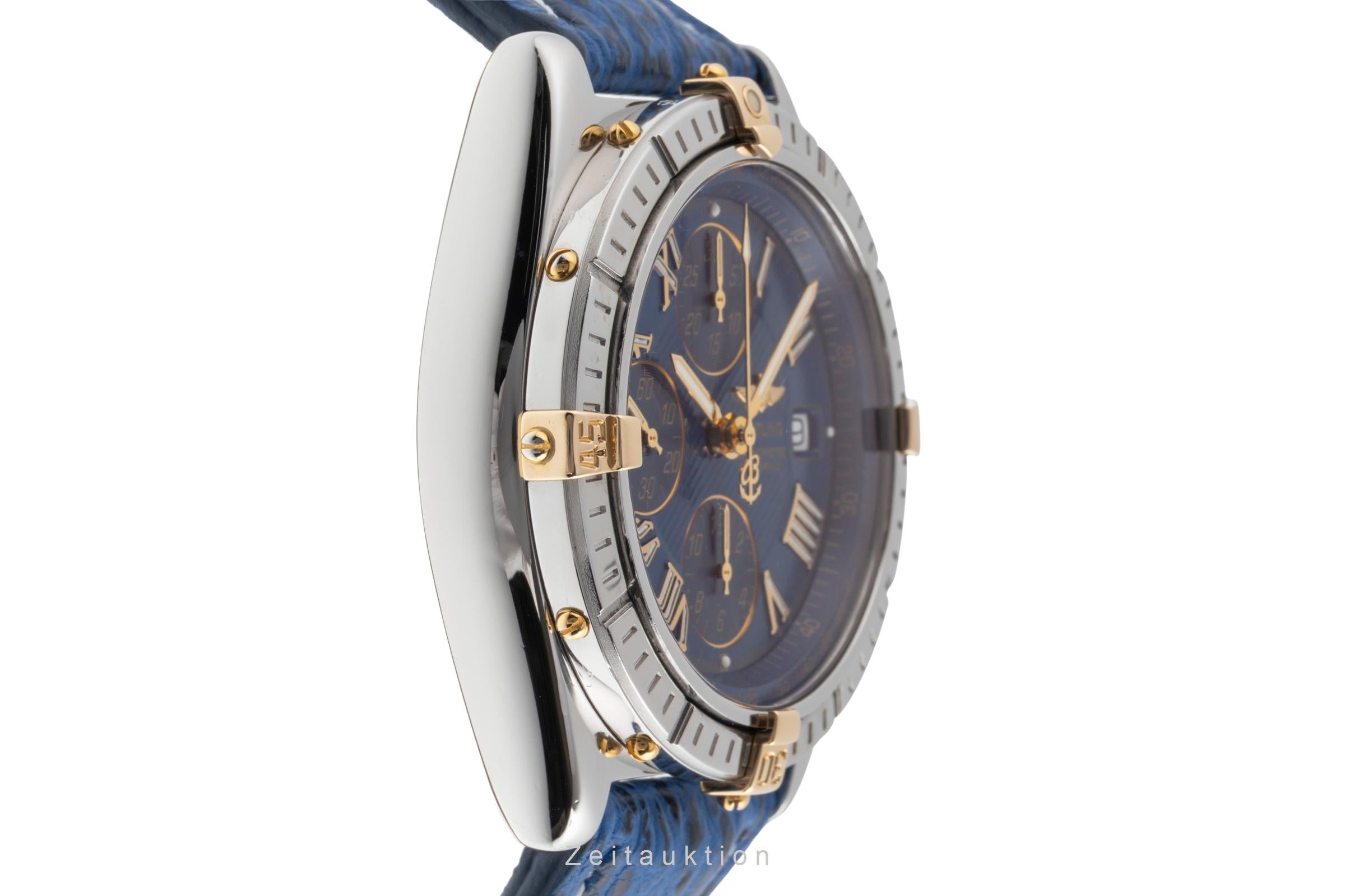 腕時計 BREITLING Breitling Crosswind chronograph steel / gold automatic Kal. B13