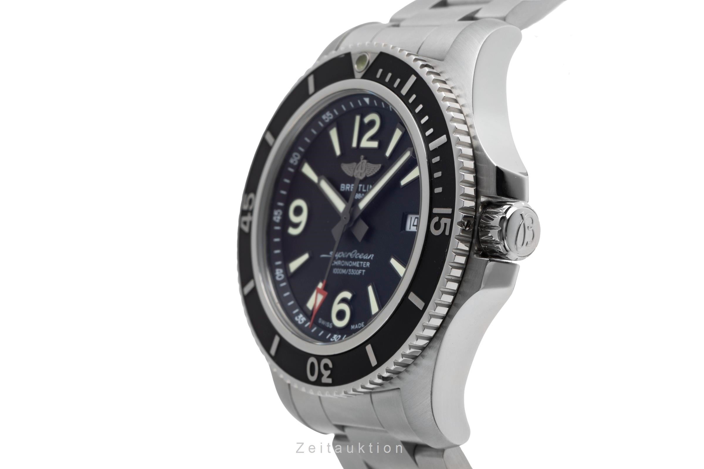 Breitling Superocean acero automático reloj para caballeros A17367D71B1S1  [2502716]