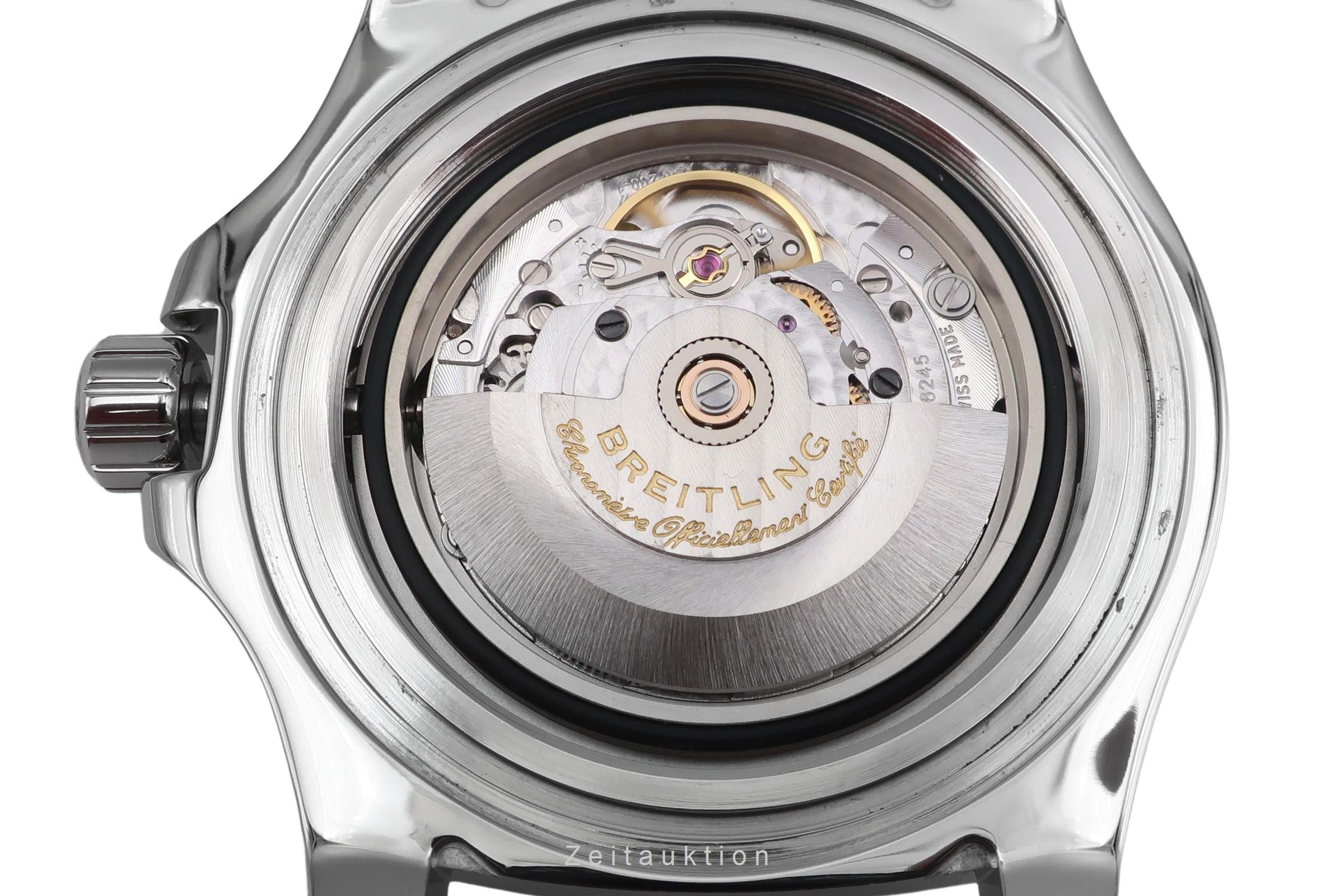 Breitling Superocean acero automático reloj para caballeros A17367D71B1S1  [2502716]
