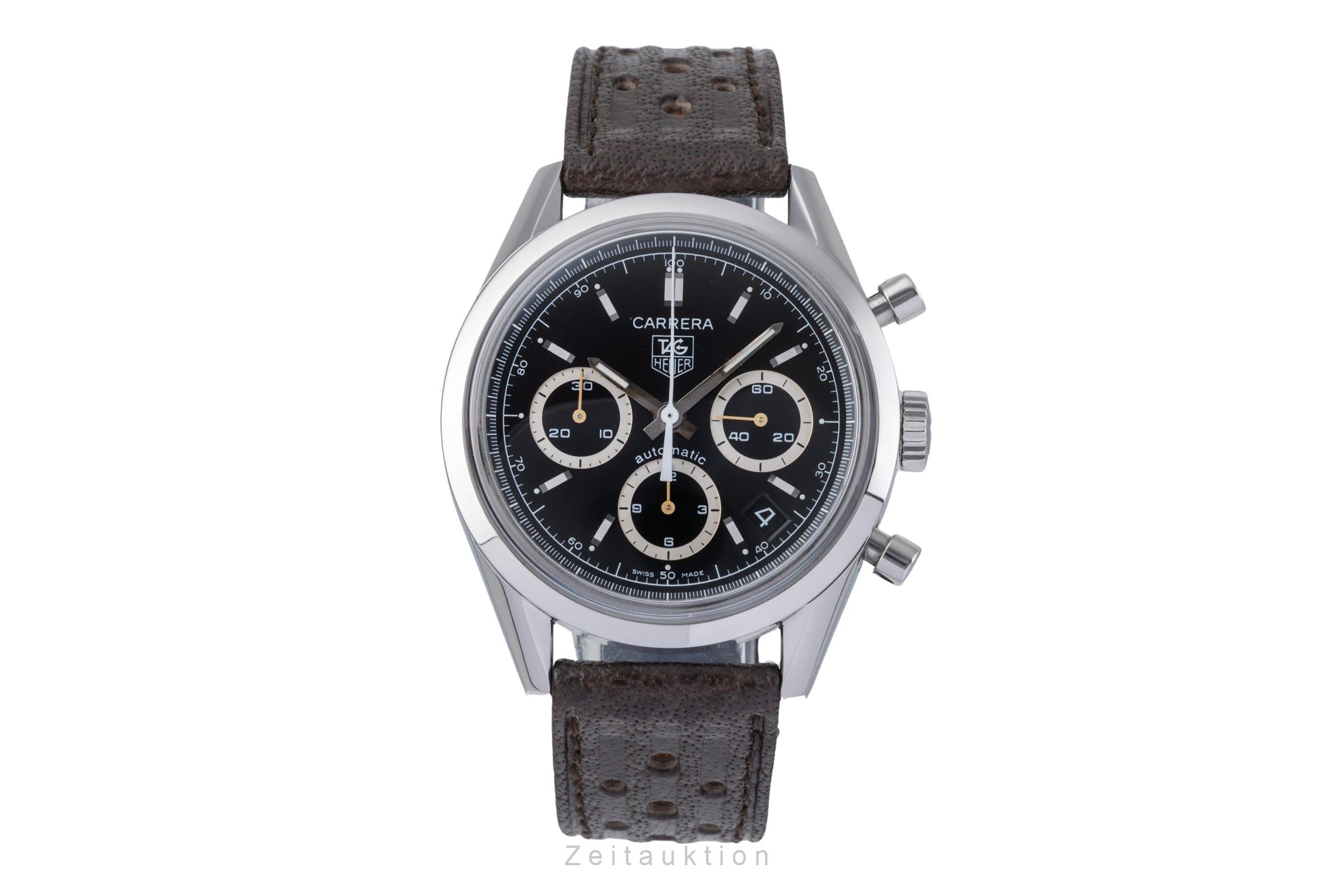 Tag Heuer Carrera chronographe acier automatique montre pour hommes CV2111-0  [2502717]
