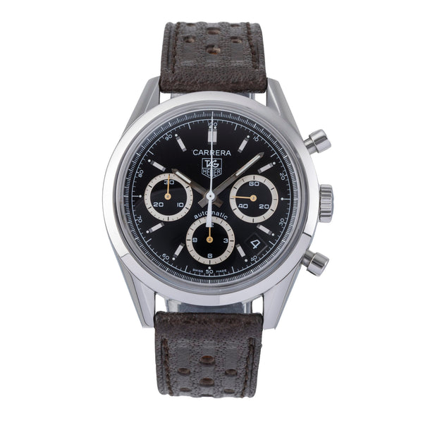 Tag Heuer Carrera chronographe acier automatique montre pour hommes CV2111-0  [2502717]