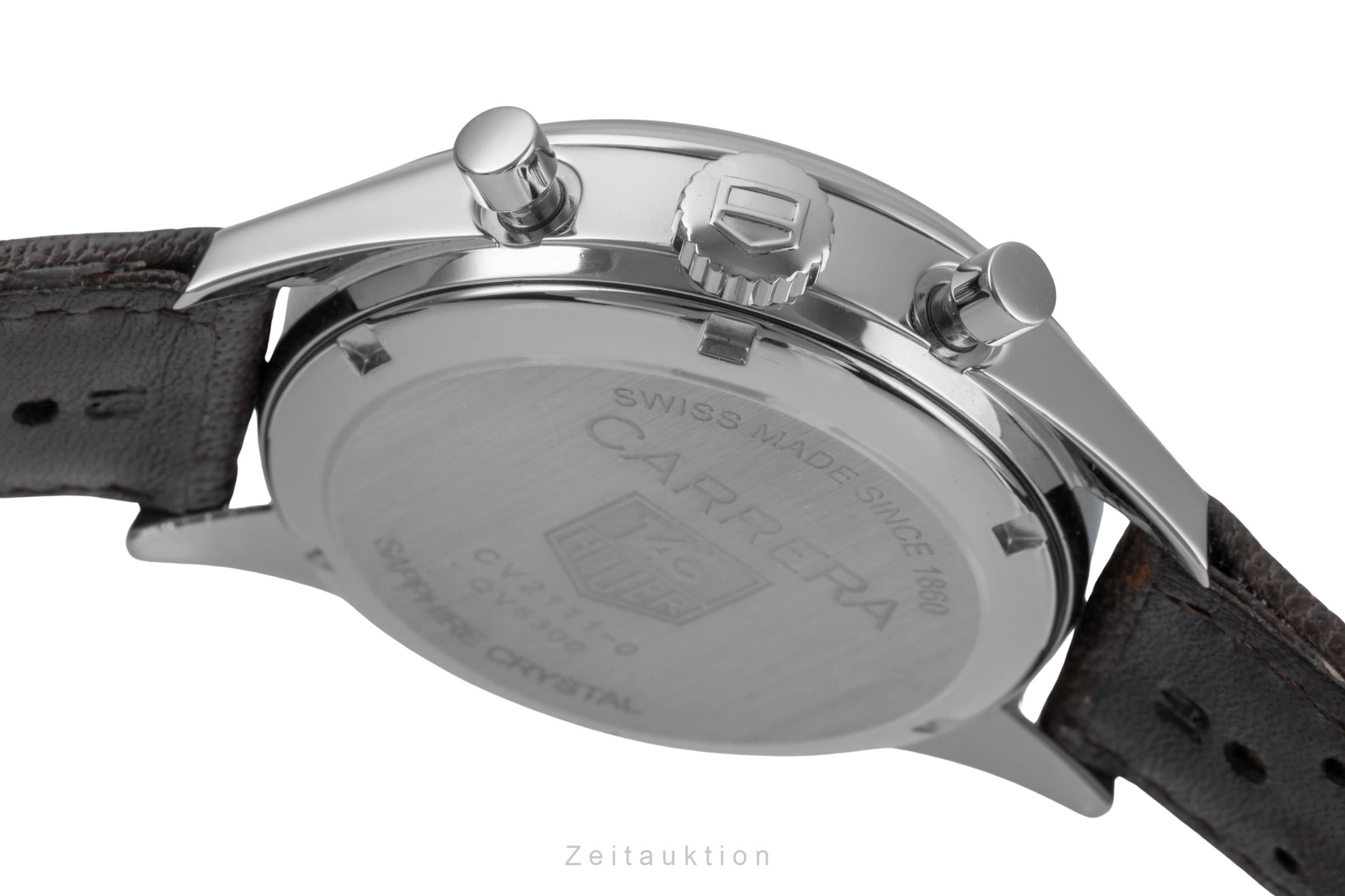 Tag Heuer Carrera chronographe acier automatique montre pour hommes CV2111-0  [2502717]