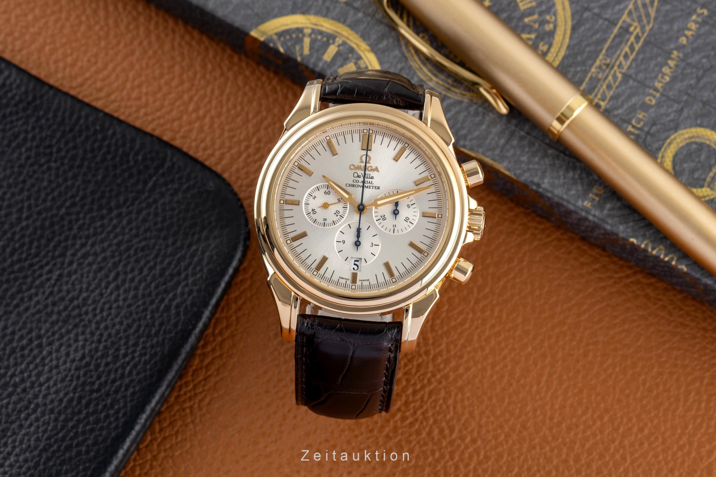 Omega De Ville cronógrafo oro de 18 quilates automático reloj para caballeros 4641.30.32  [2502719]