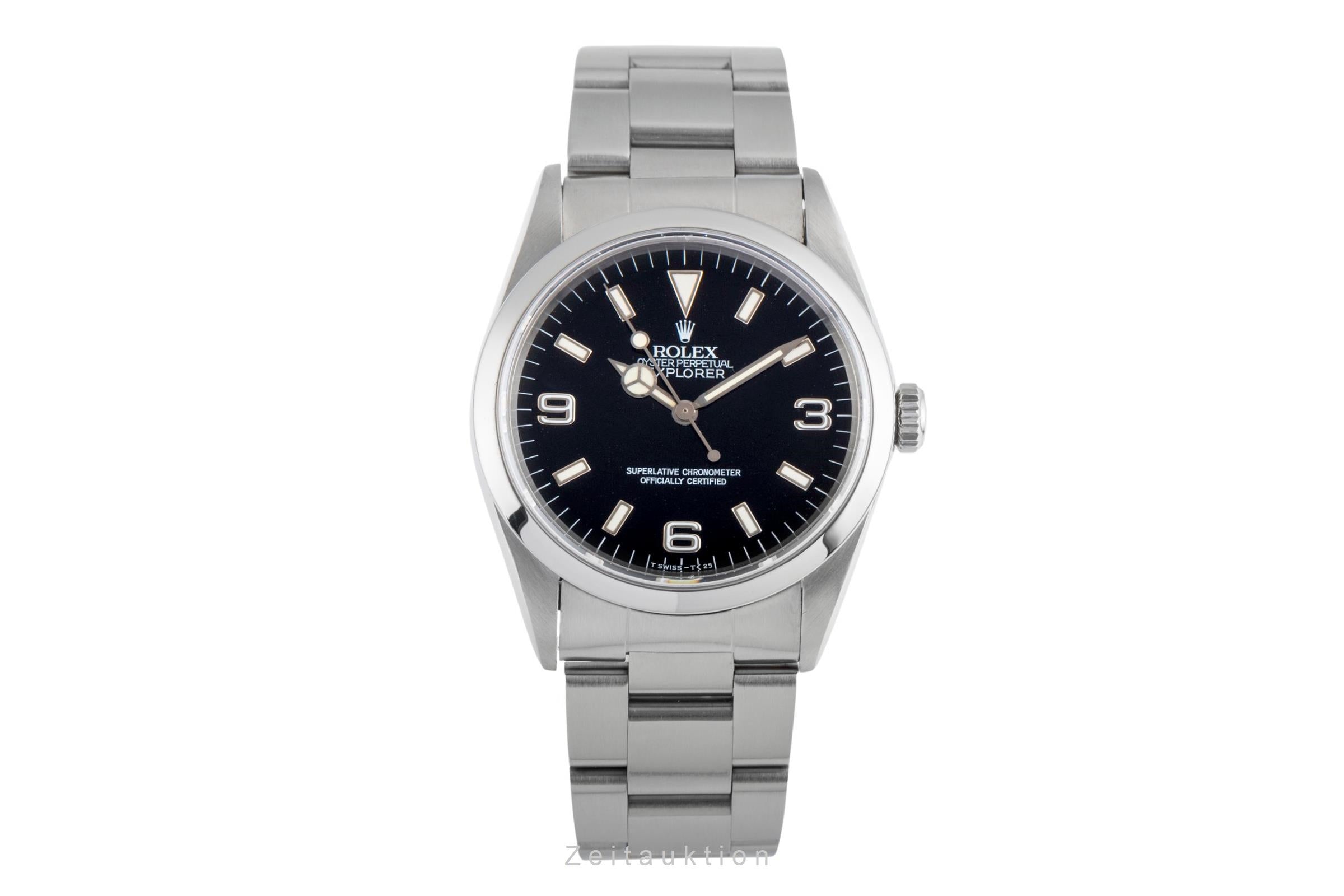 Rolex Explorer acciaio automatismo orologio da uomo 14270  [2502721]