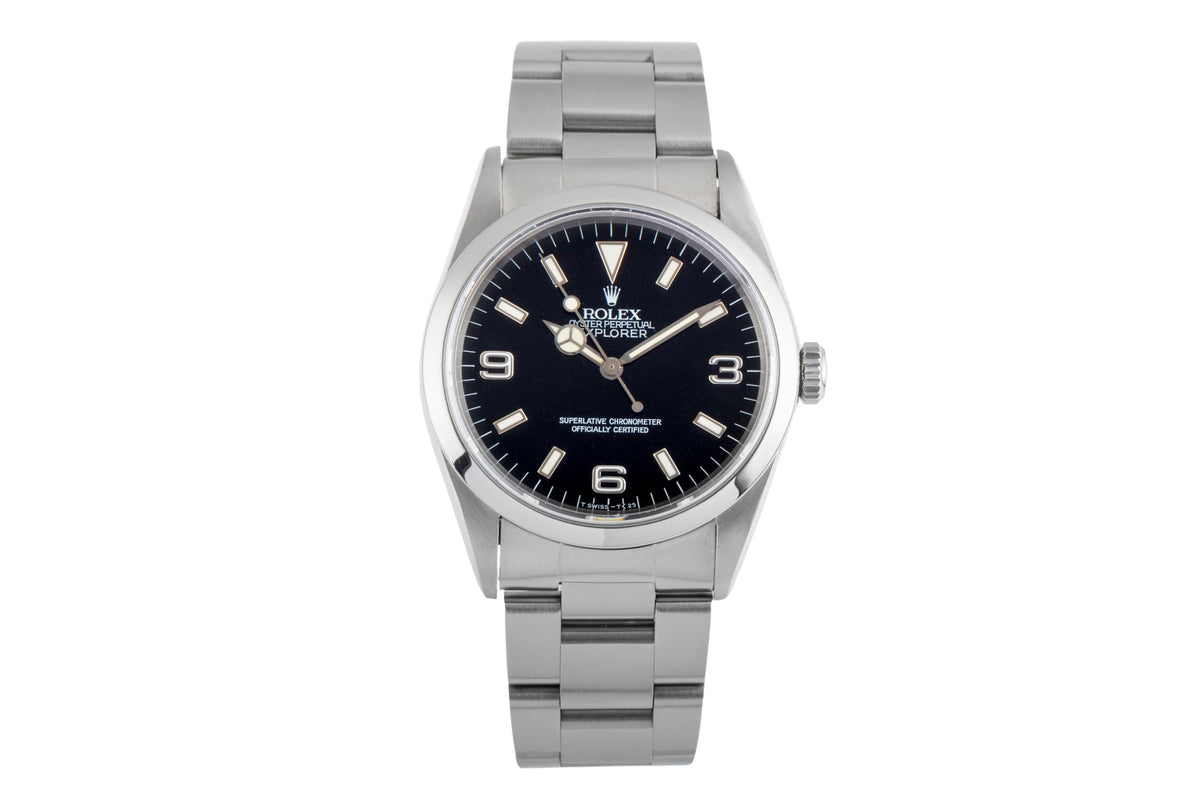 Rolex Explorer steel automatic men's watch 14270  [2502721]