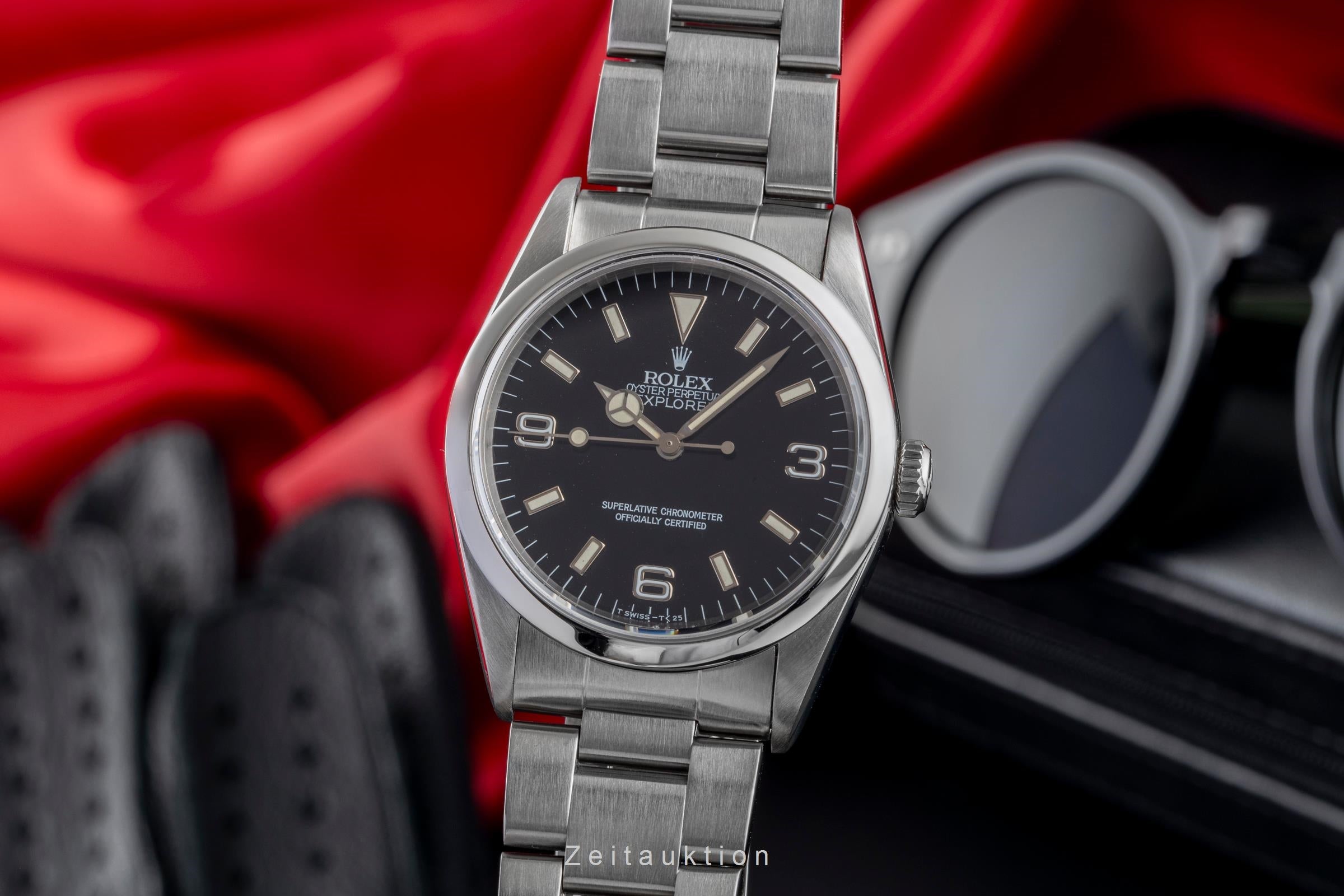 Rolex Explorer acciaio automatismo orologio da uomo 14270  [2502721]