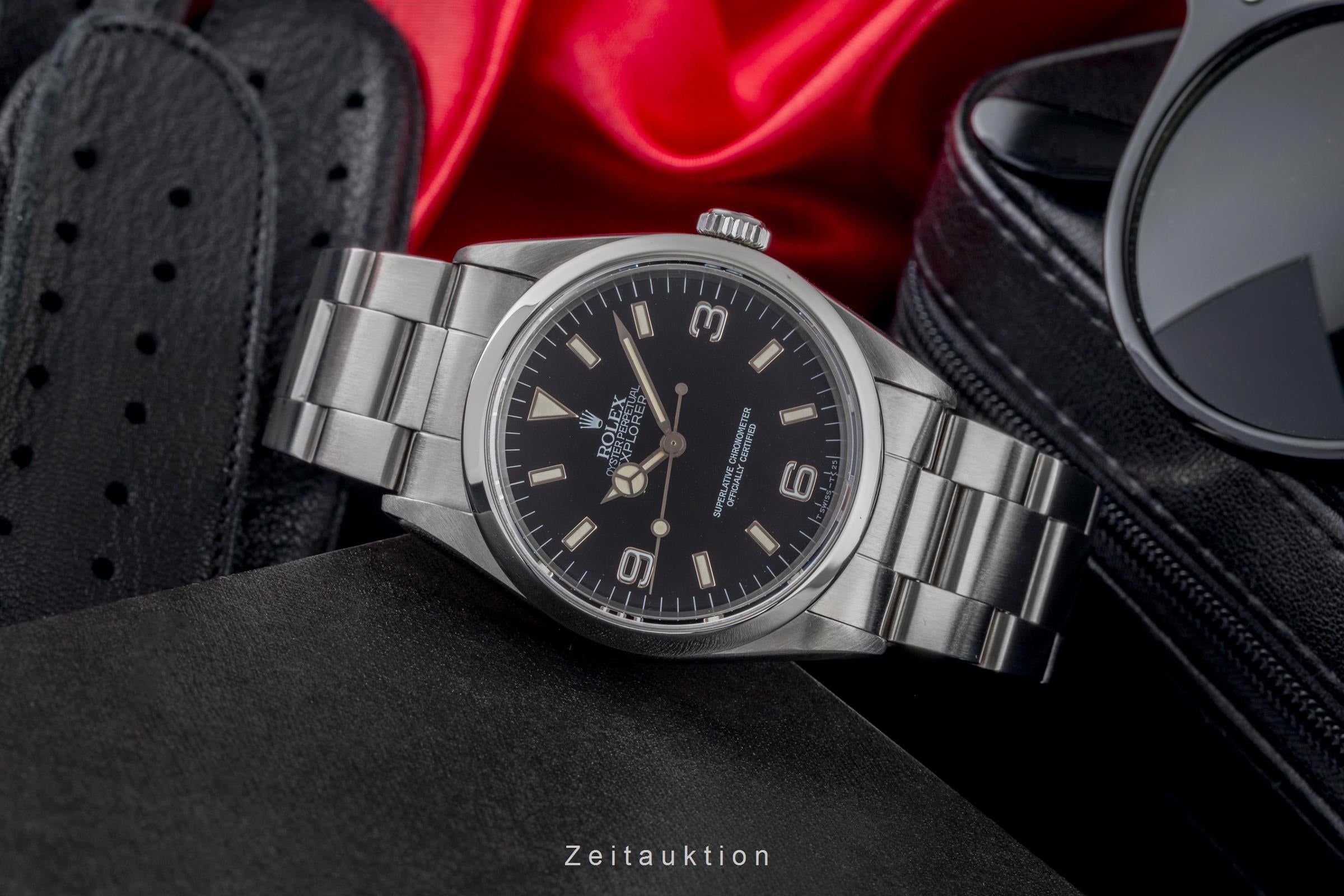 Rolex Explorer acciaio automatismo orologio da uomo 14270  [2502721]