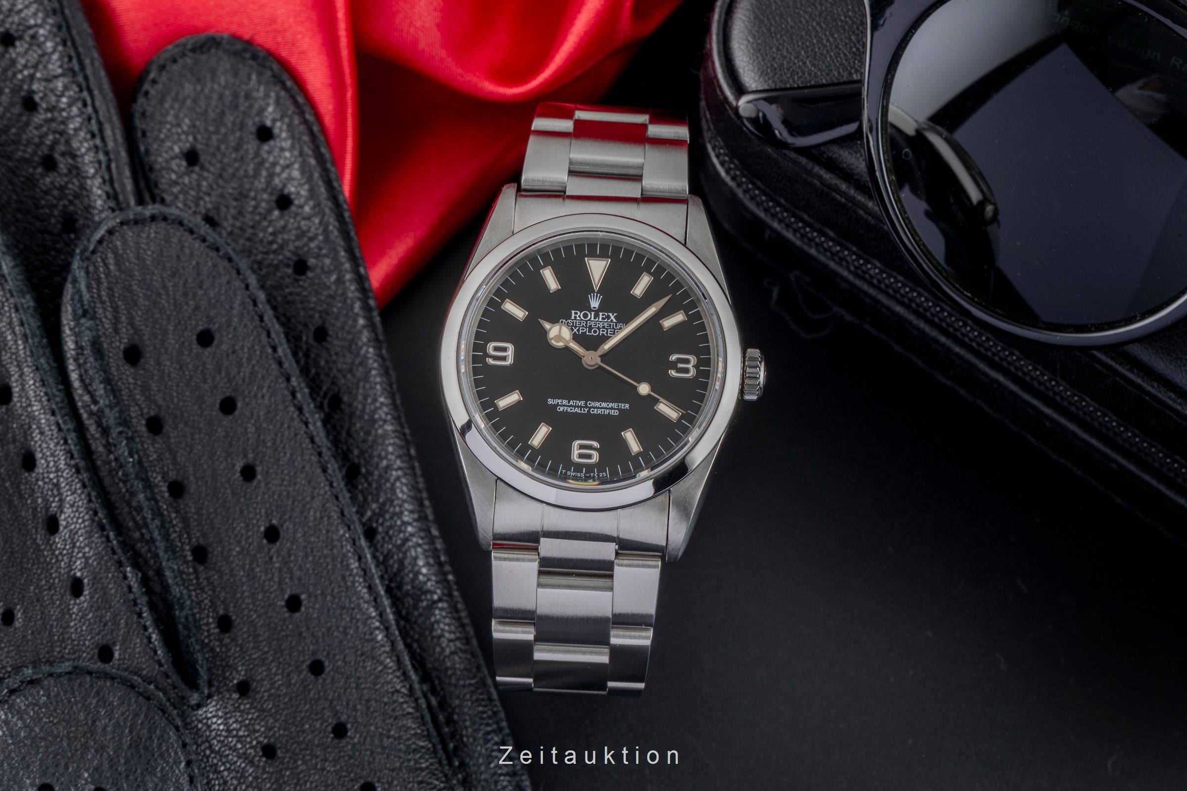 Rolex Explorer acciaio automatismo orologio da uomo 14270  [2502721]