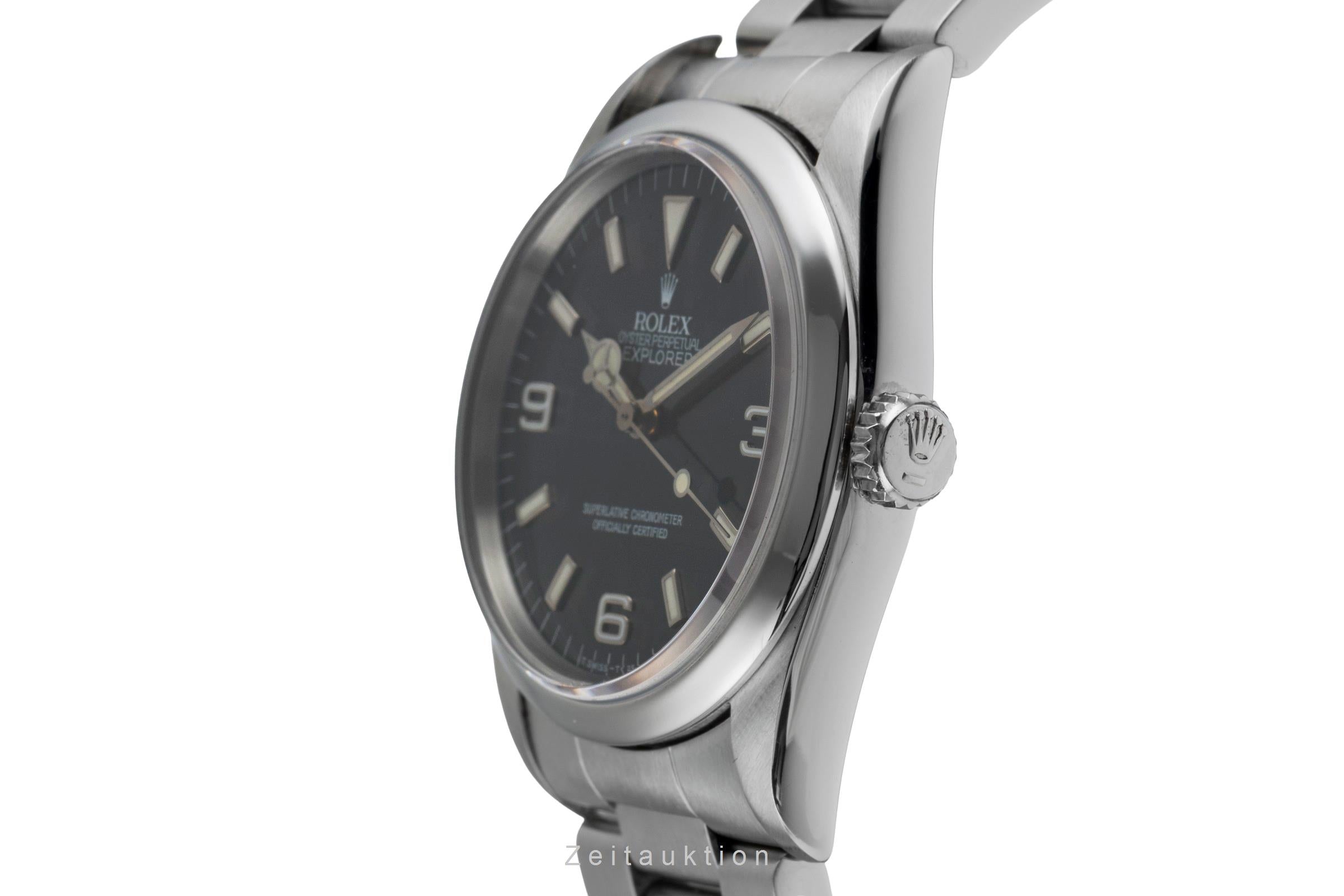 Rolex Explorer acciaio automatismo orologio da uomo 14270  [2502721]