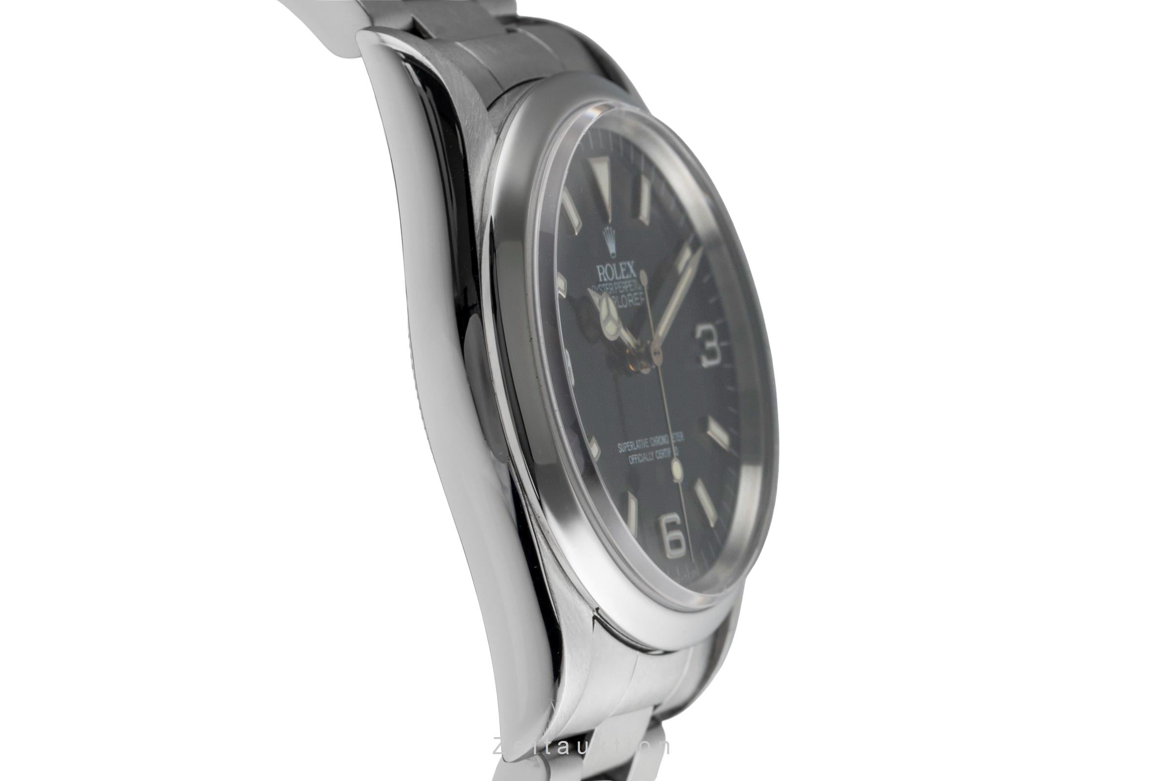 Rolex Explorer acciaio automatismo orologio da uomo 14270  [2502721]