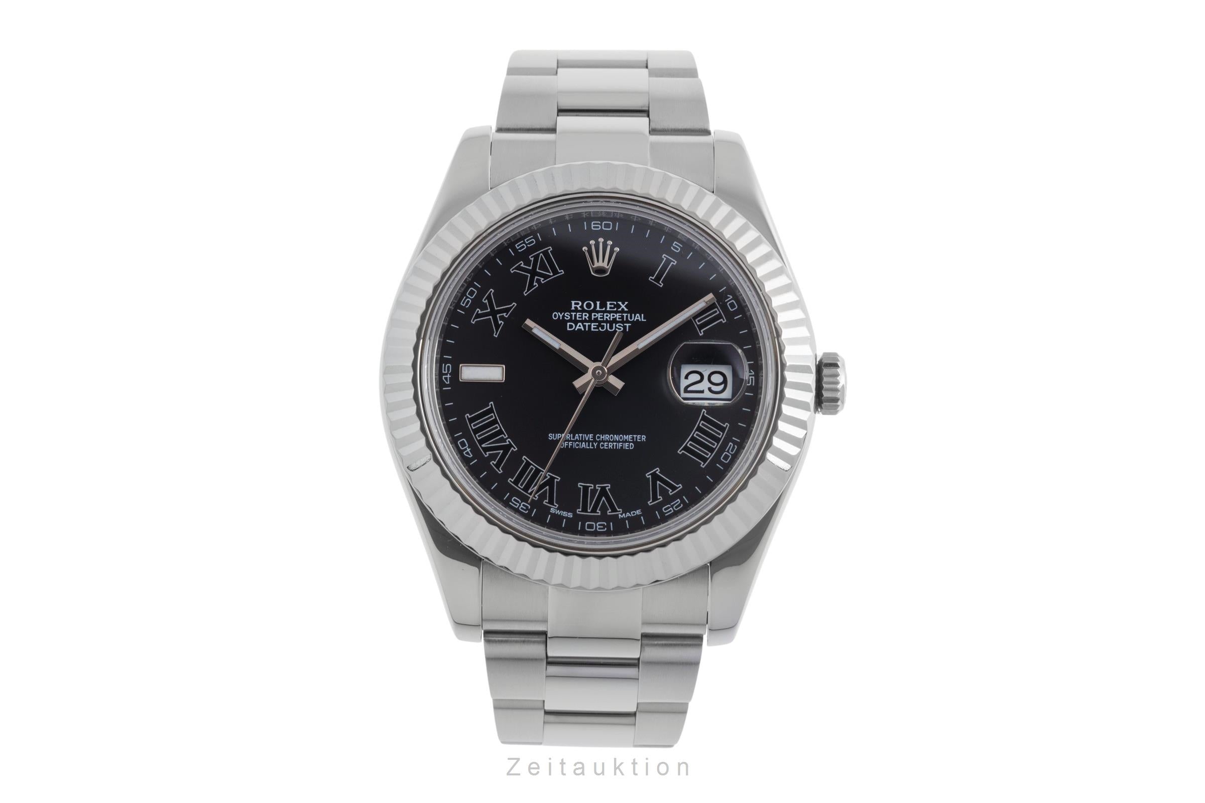 Rolex Datejust acero / oro blanco automático reloj para caballeros 116334  [2502722]