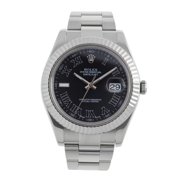 Rolex Datejust acero / oro blanco automático reloj para caballeros 116334  [2502722]