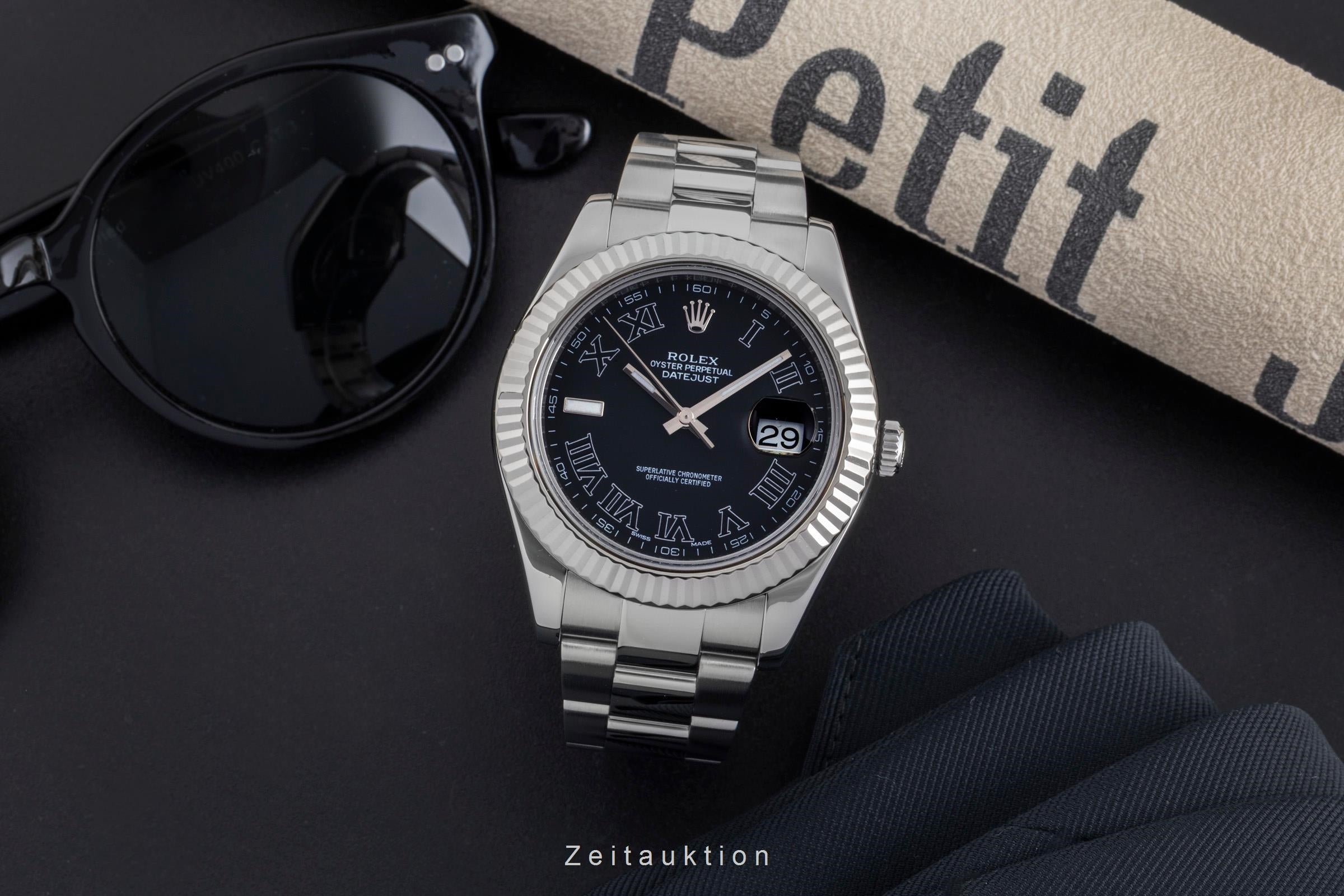 Rolex Datejust acero / oro blanco automático reloj para caballeros 116334  [2502722]