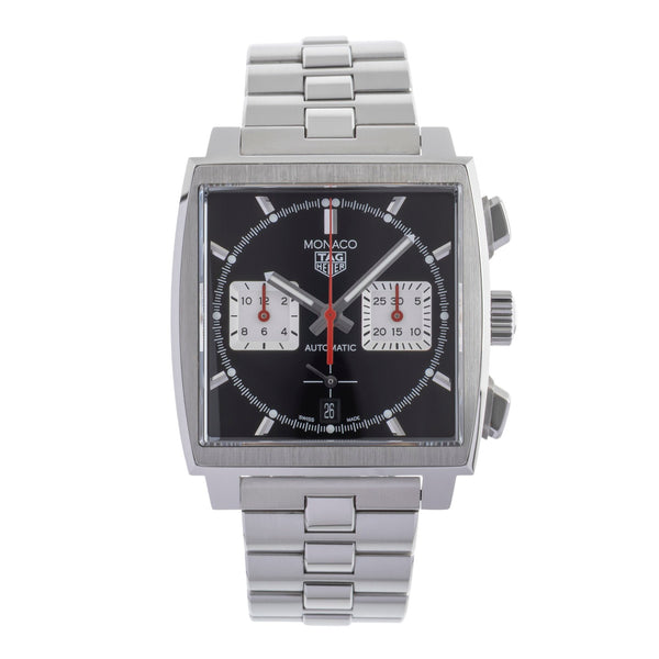Tag Heuer Monaco chronographe acier automatique montre pour hommes CBL2113.BA0644  [2502723]