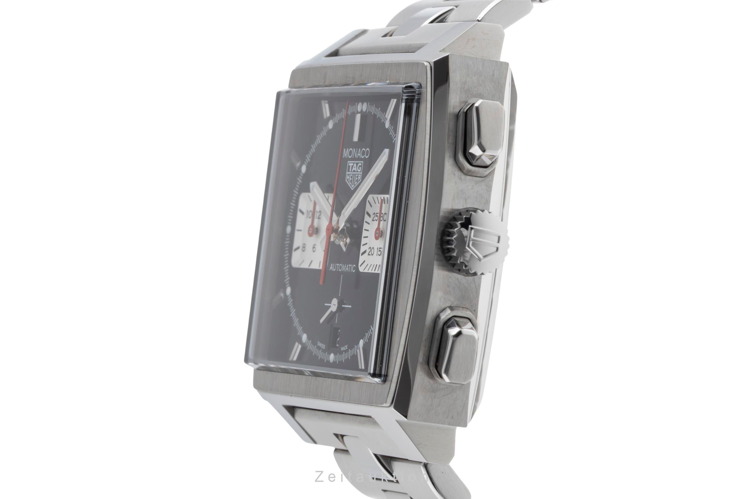 Tag Heuer Monaco chronographe acier automatique montre pour hommes CBL2113.BA0644  [2502723]