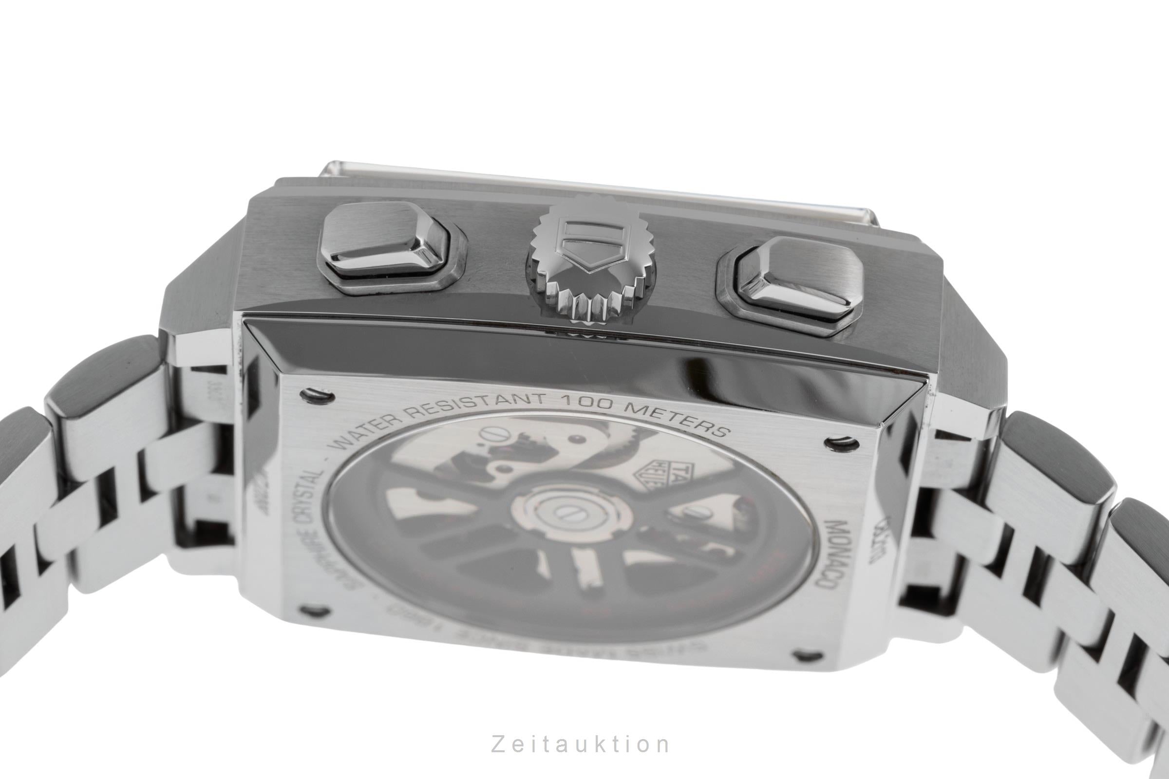 Tag Heuer Monaco chronographe acier automatique montre pour hommes CBL2113.BA0644  [2502723]
