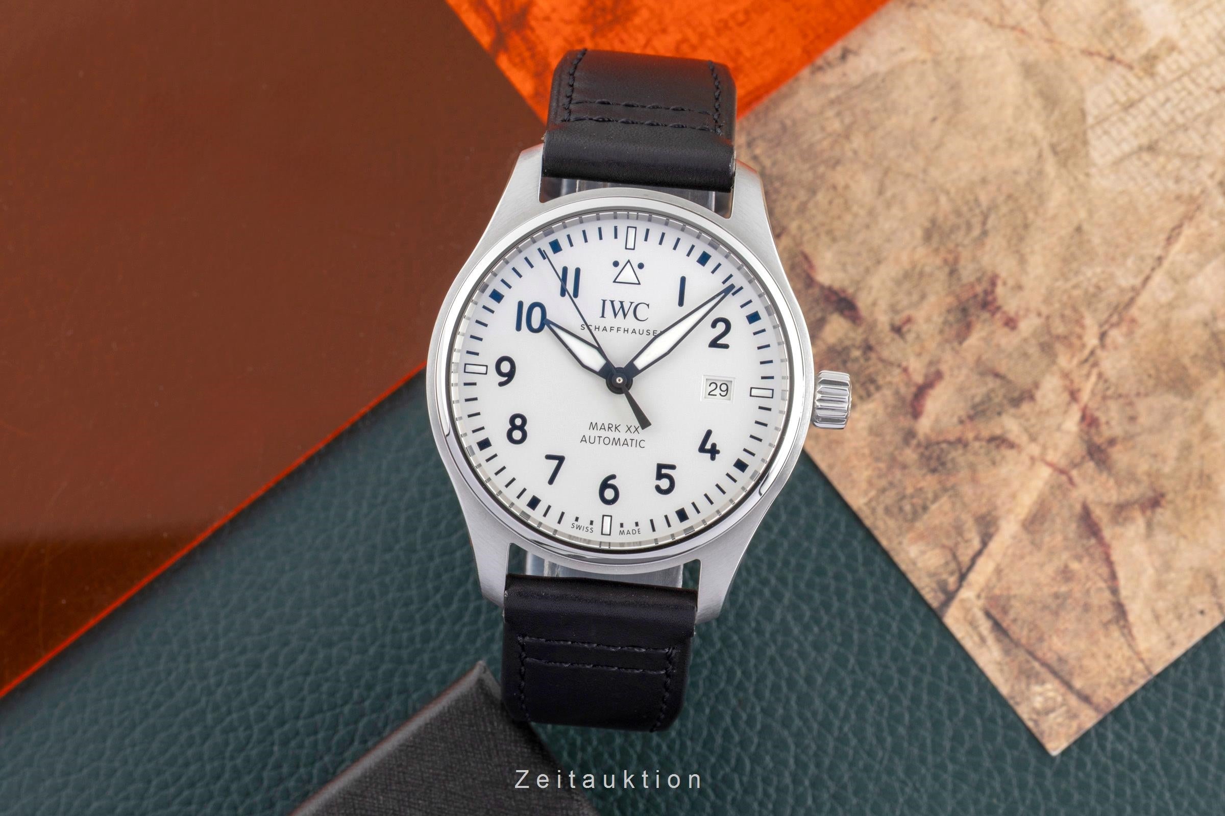 IWC Fliegeruhr Mark XX Stahl Automatik Herrenuhr Ref IW328207 Box & Papiere 2024 [2502724]