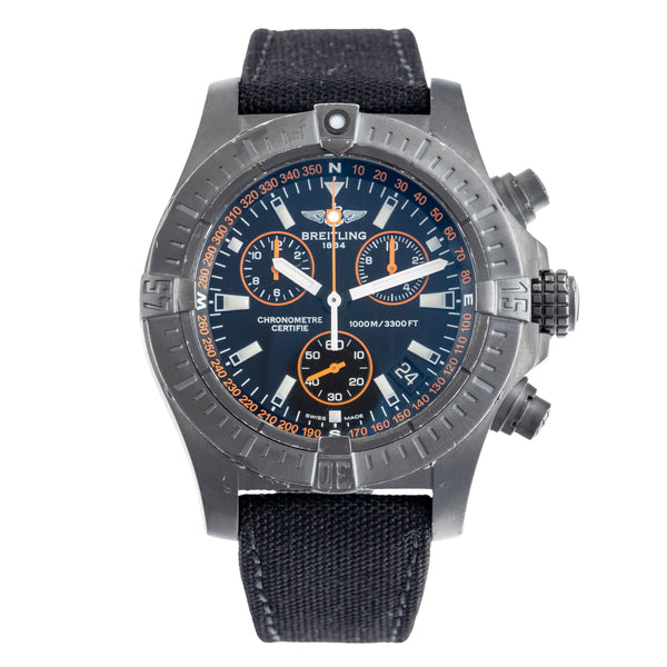 Breitling Avenger Seawolf chronograph steel quartz men's watch M73390 Limited  [2502728]