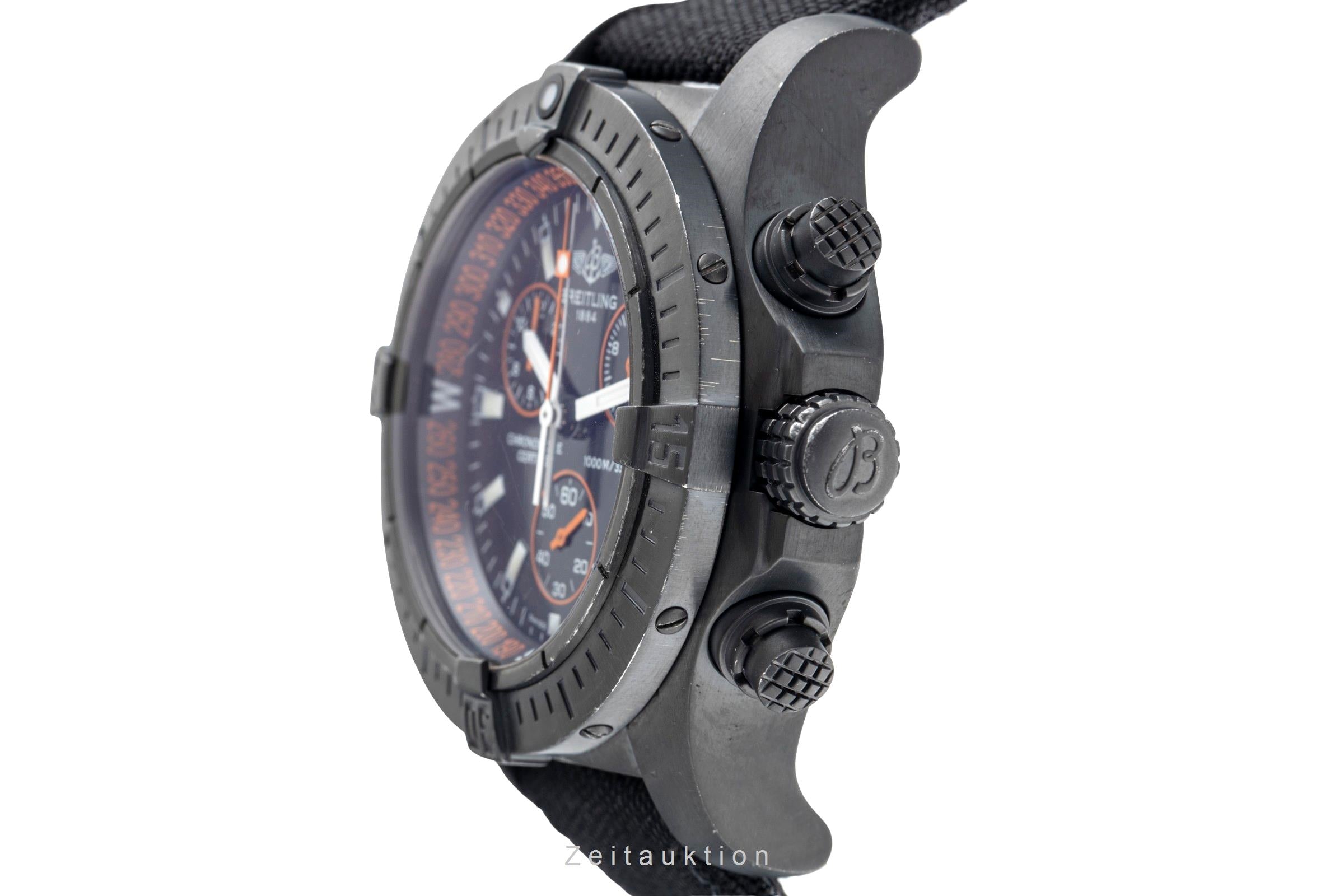 Breitling Avenger Seawolf chronograph steel quartz men's watch M73390 Limited  [2502728]