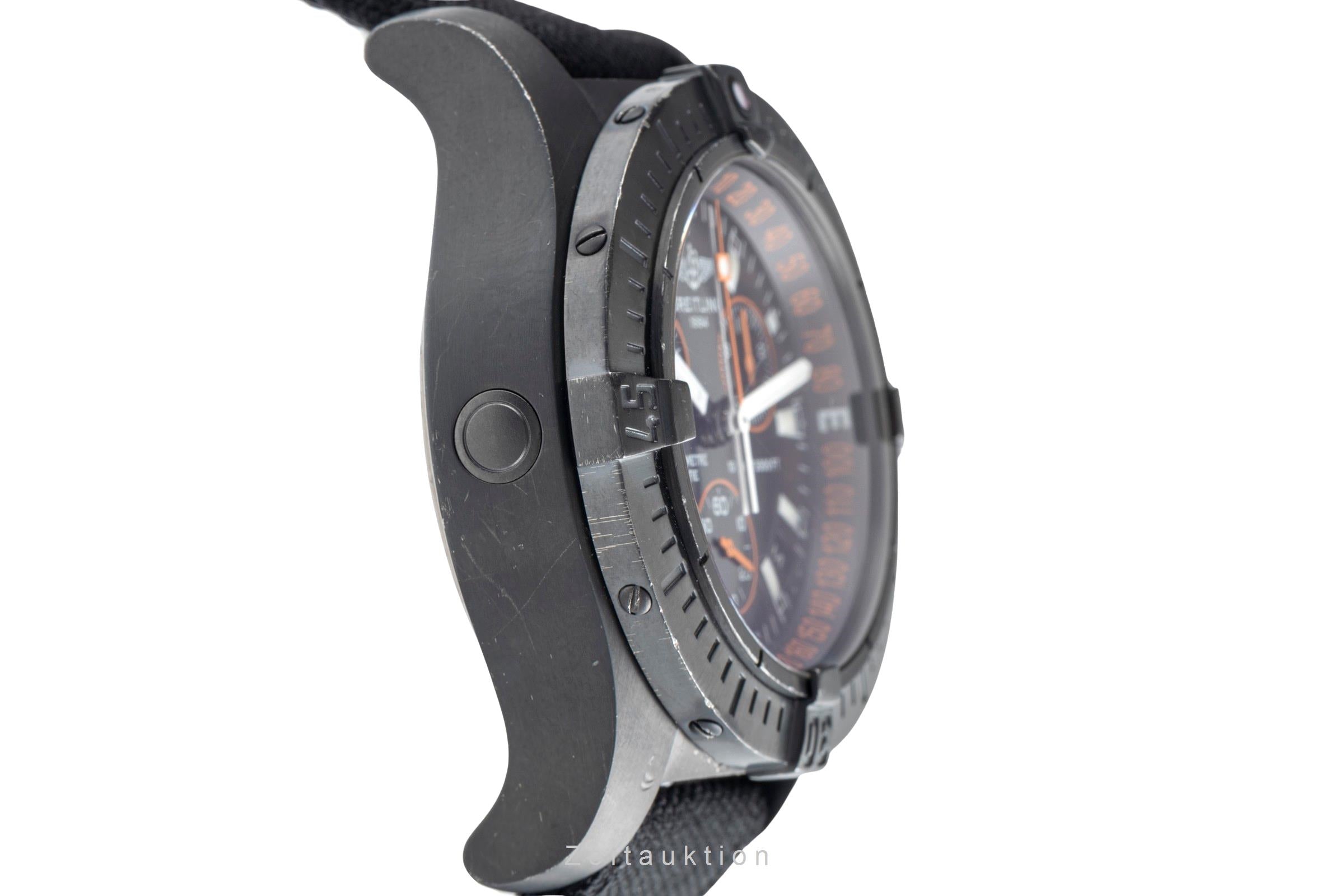 Breitling Avenger Seawolf chronograph steel quartz men's watch M73390 Limited  [2502728]