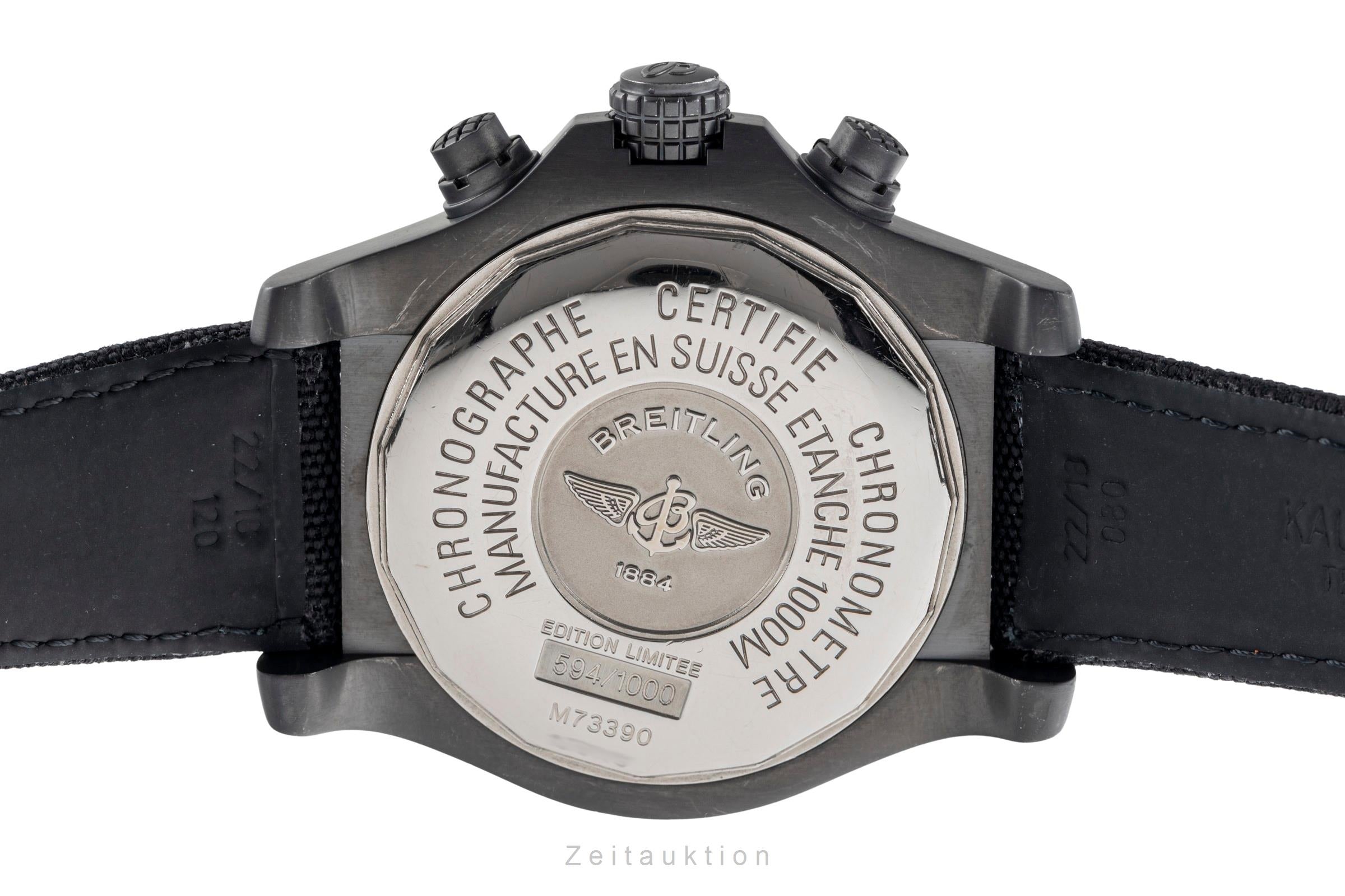 Breitling Avenger Seawolf chronograph steel quartz men's watch M73390 Limited  [2502728]