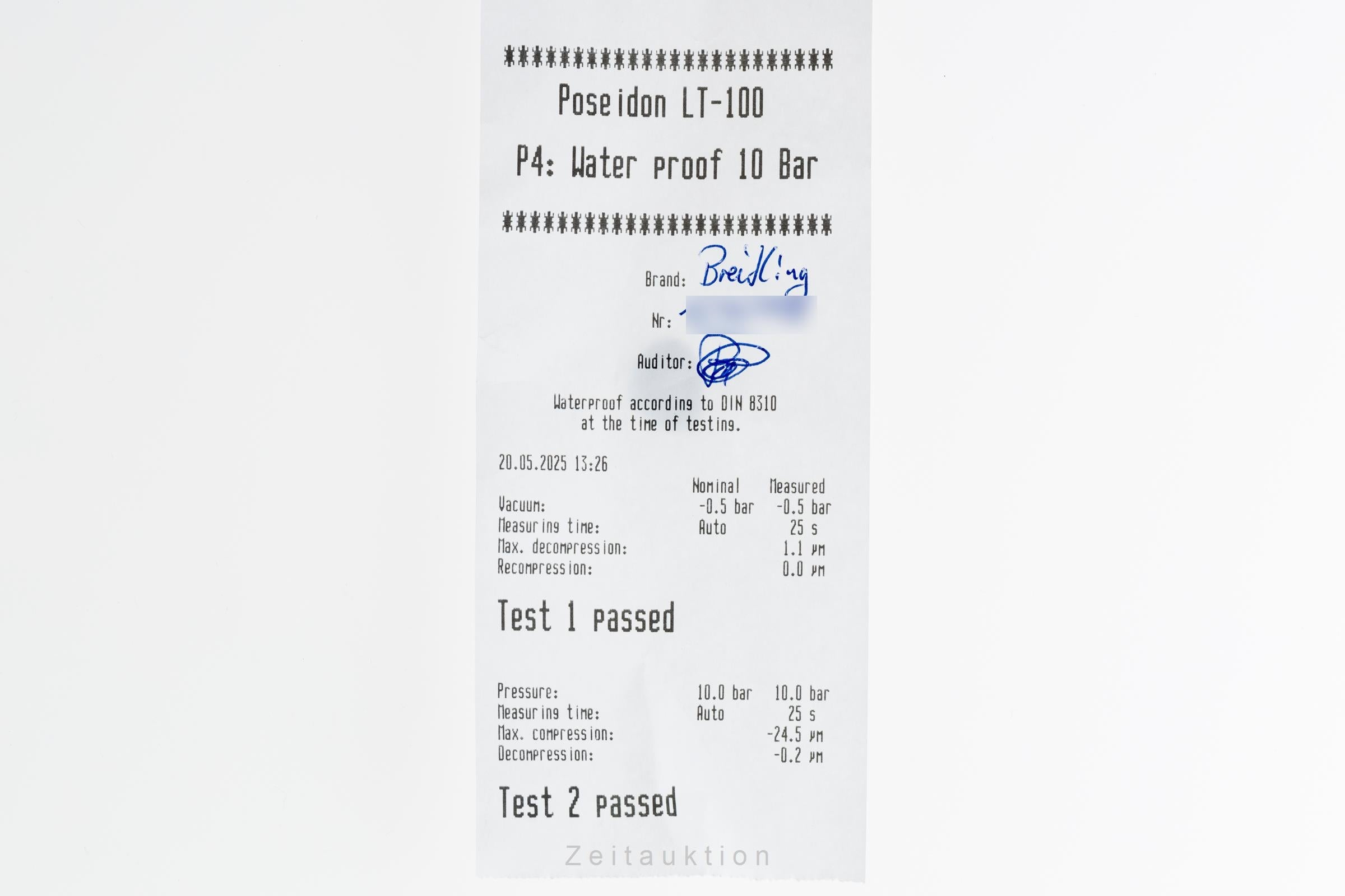 Breitling Avenger Seawolf chronograph steel quartz men's watch M73390 Limited  [2502728]