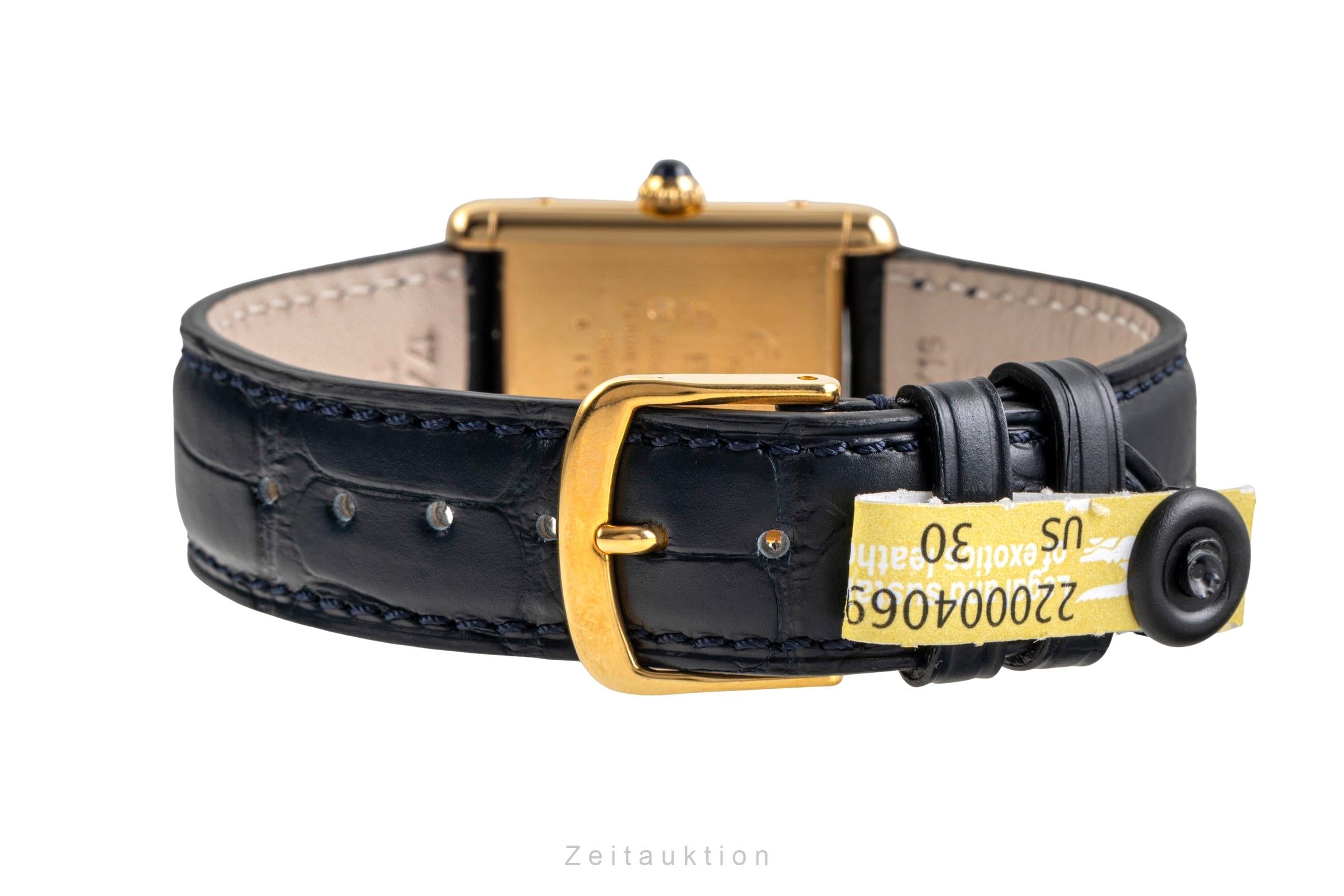 Cartier Tank Vermeil must de Cartier 925 Silber Handaufzug vintage [2502730]