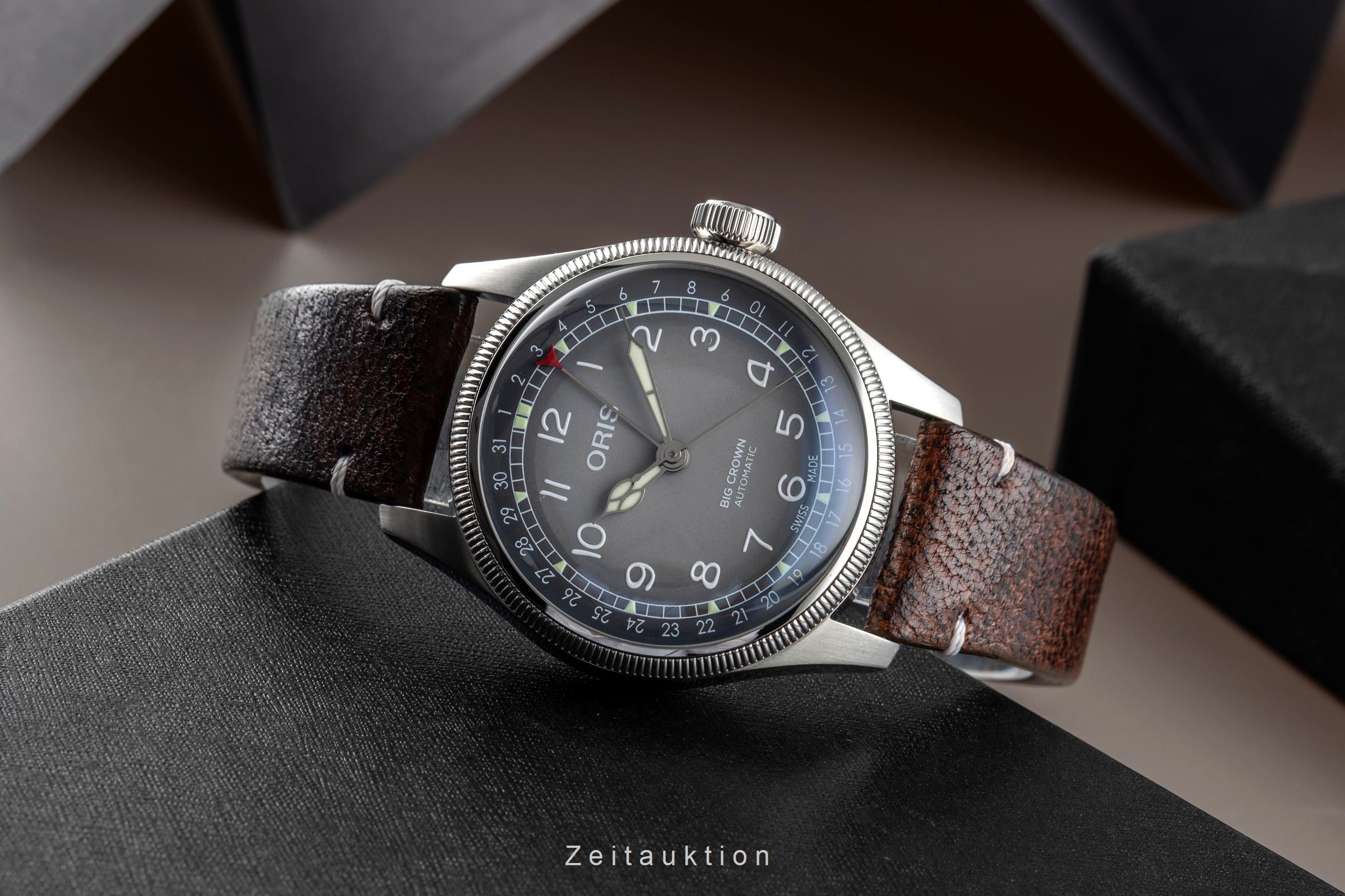 Oris Big Crown acero automático reloj para caballeros 01 754 7779 4063  [2502731]