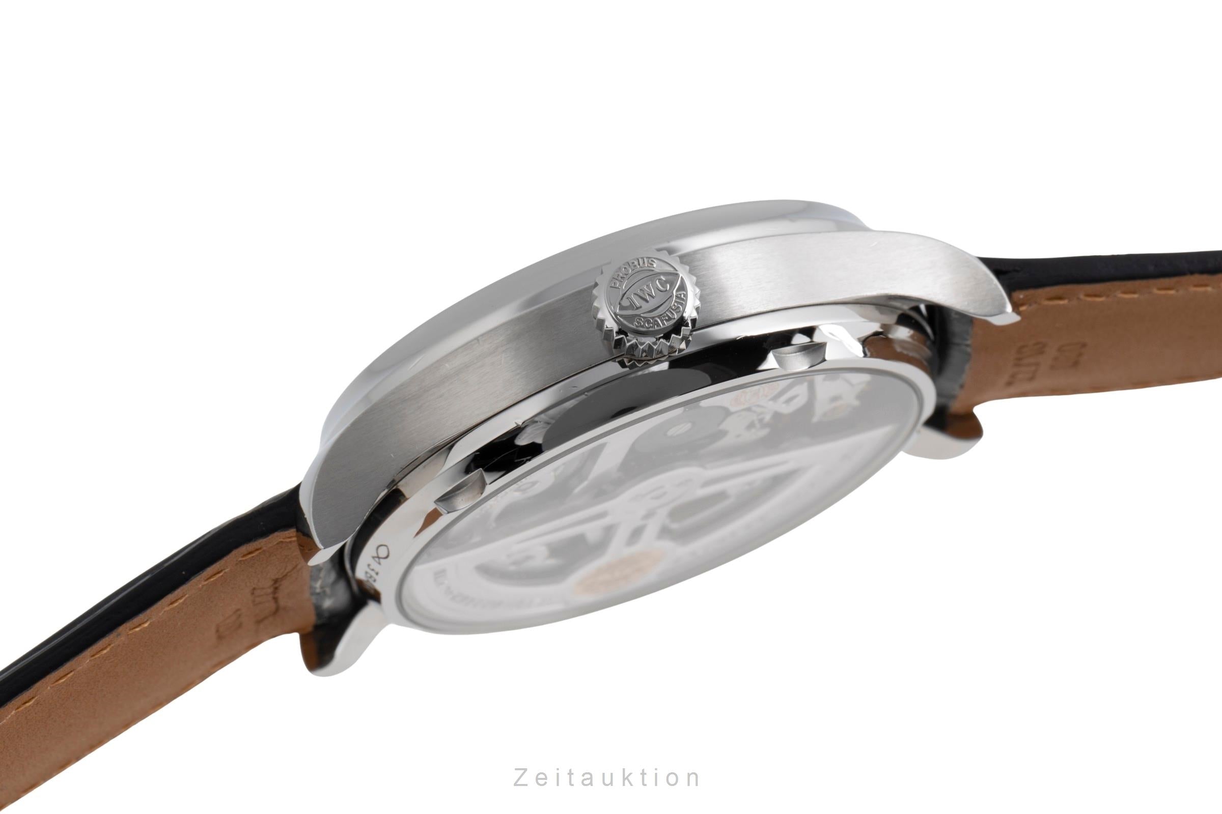 IWC Portugieser acciaio automatismo orologio da uomo IW500704 LP: 14000EUR  [2502735]