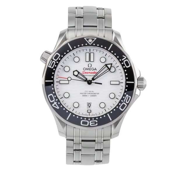 Omega Seamaster acier automatique montre pour hommes 210.30.42.20.04.001 LP: 6500EUR  [2502738]