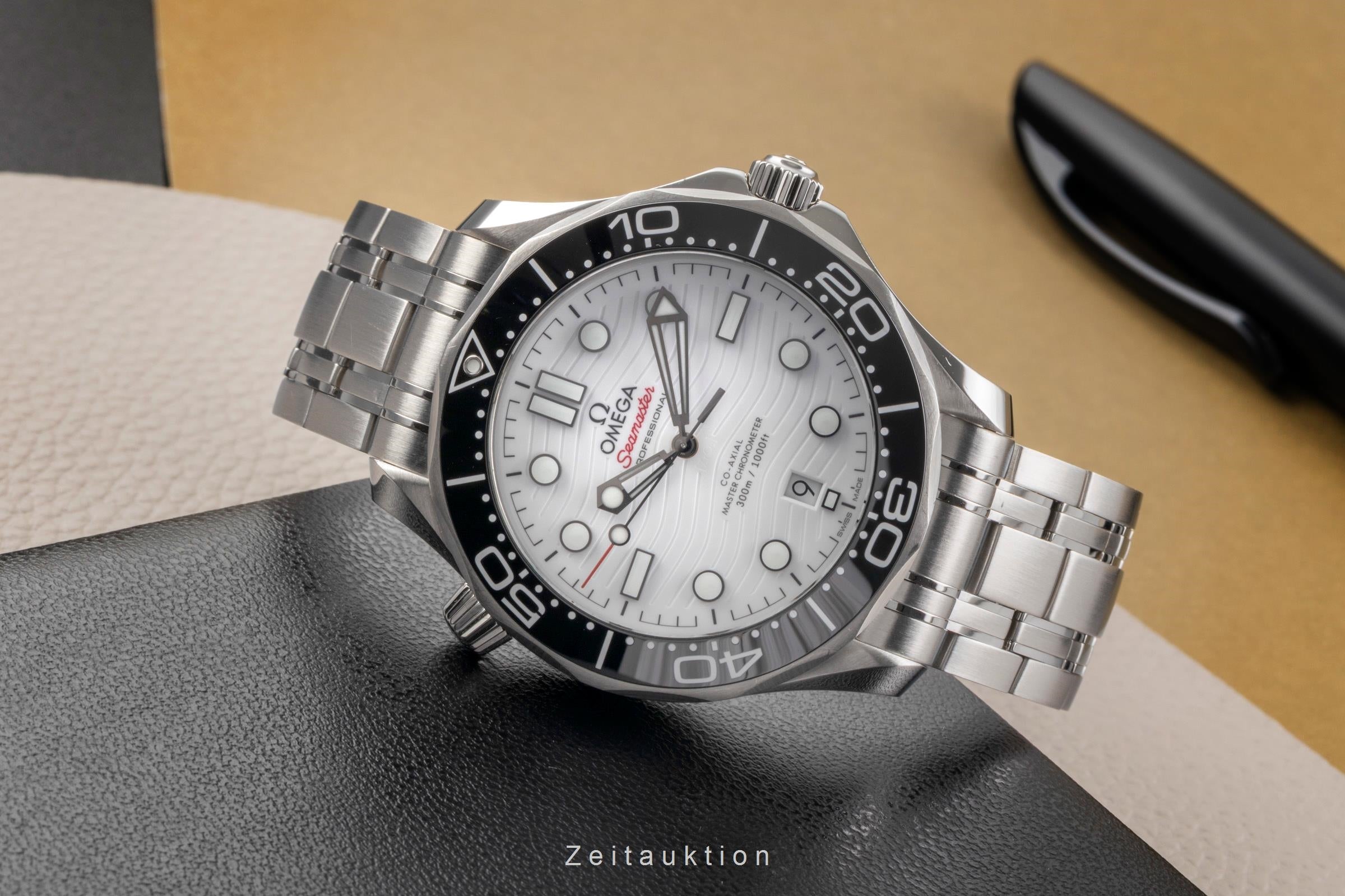 Omega Seamaster acier automatique montre pour hommes 210.30.42.20.04.001 LP: 6500EUR  [2502738]