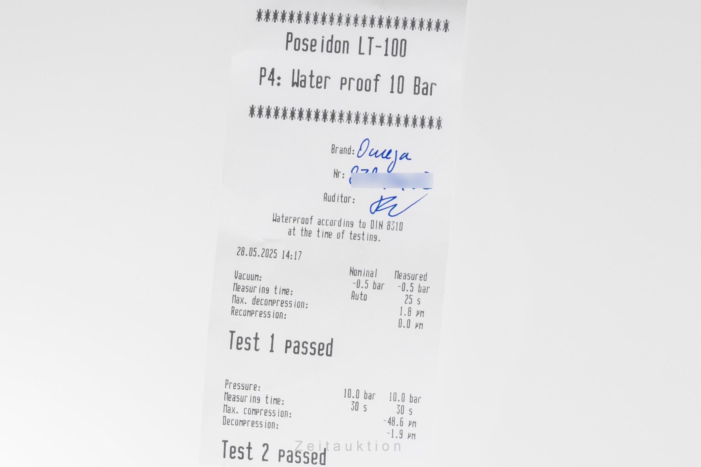 Omega Seamaster acier automatique montre pour hommes 210.30.42.20.04.001 LP: 6500EUR  [2502738]