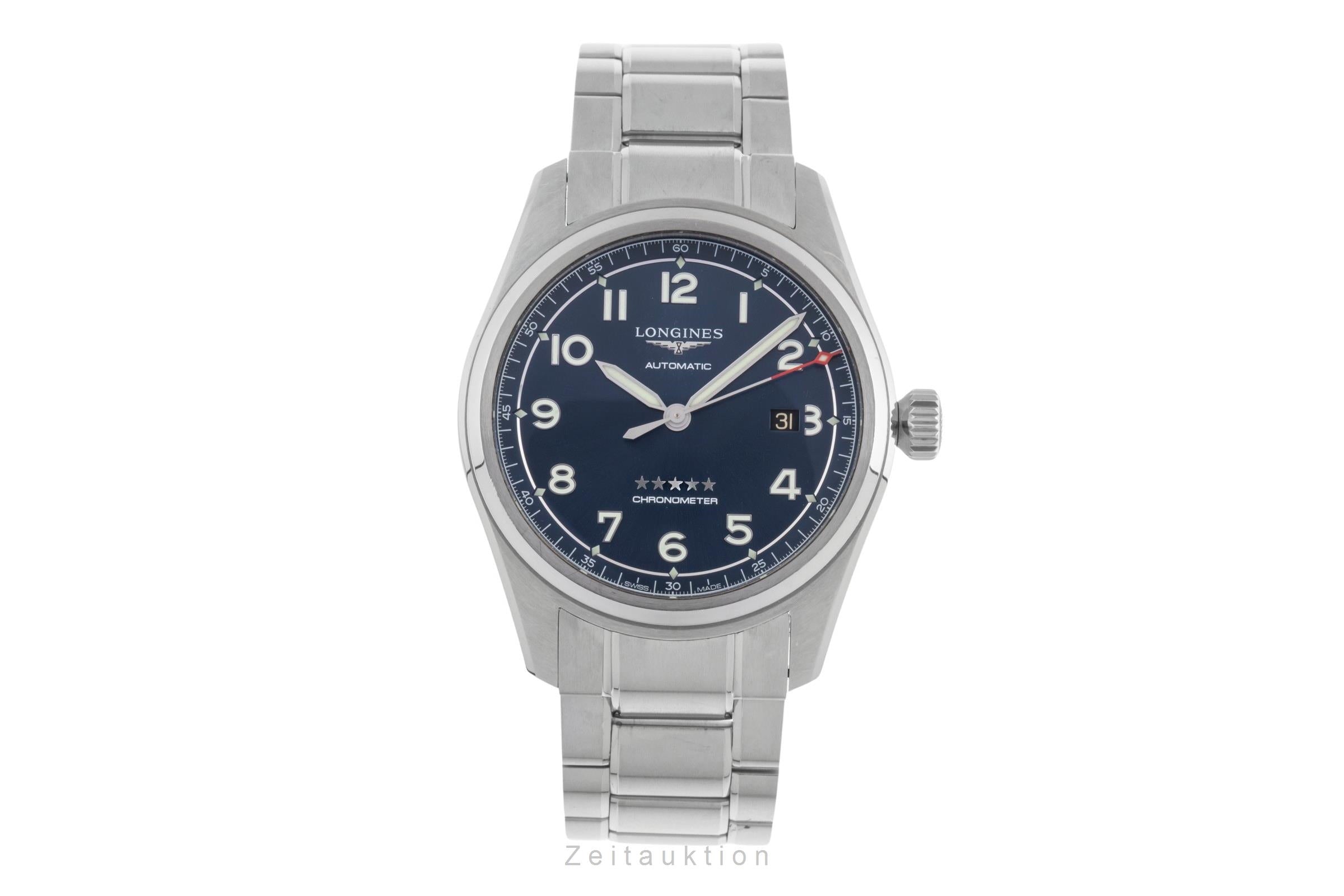 Longines Spirit acero automático reloj para caballeros L3.811.4939  [2502739]
