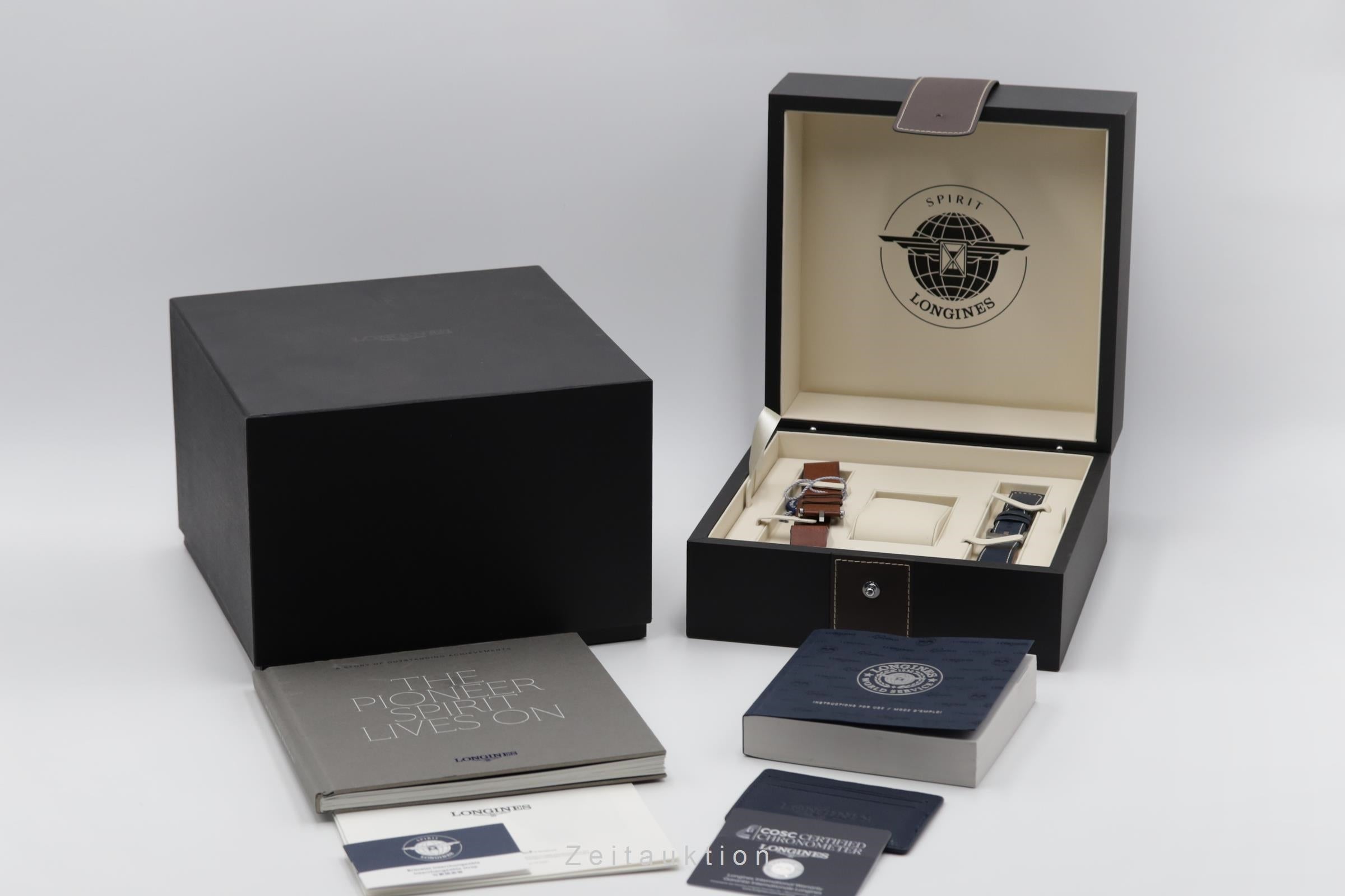 Longines Spirit acero automático reloj para caballeros L3.811.4939  [2502739]