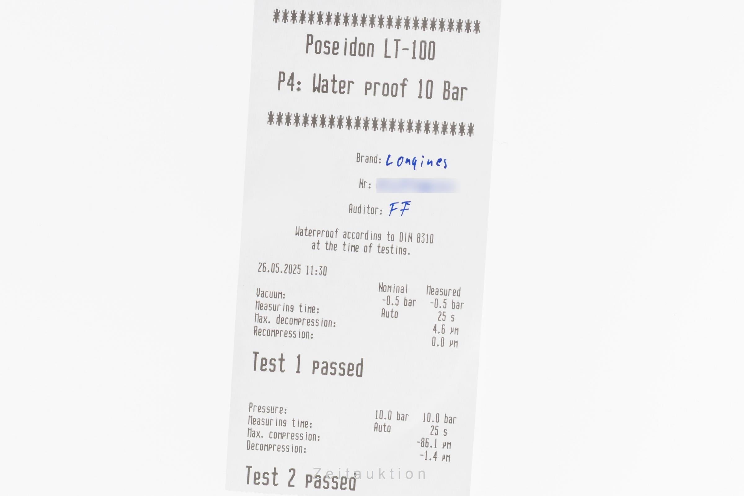 Longines Spirit acero automático reloj para caballeros L3.811.4939  [2502739]